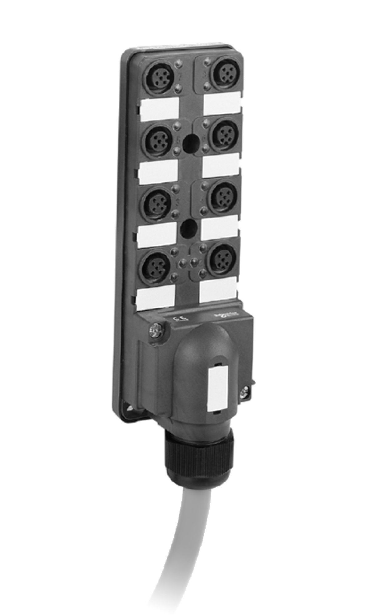 Модуль пассив 8канал m12/кабель 10м свтд Schneider Electric, ABE9C1281L10