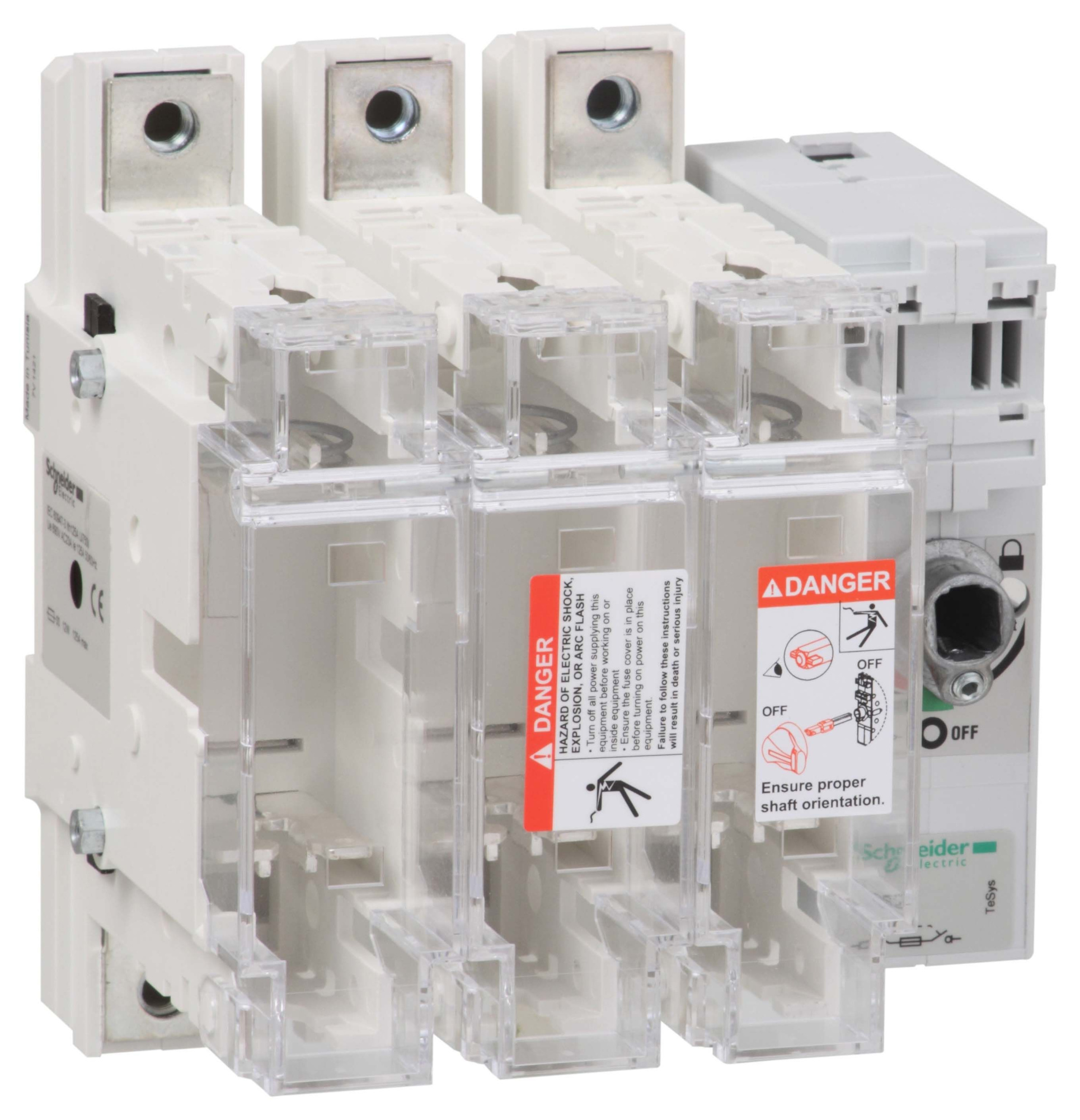 Корп. вкл-раз-предох.3p.размер 00.125a Schneider Electric, GS2KK3