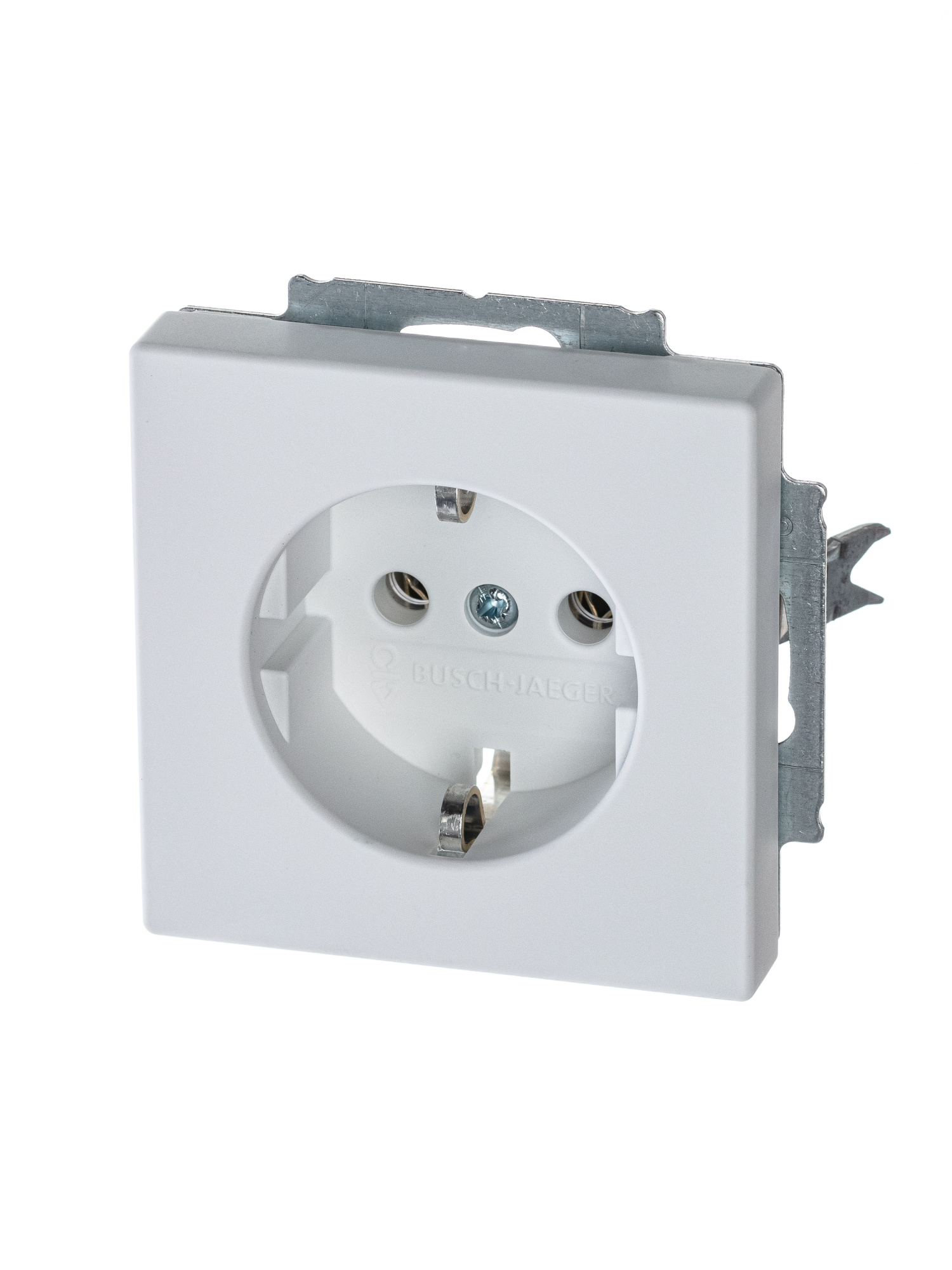 20 EUC-884-500 Розетка SCHUKO 16А 250В, серия solo/future, цвет белый бархат ABB, 2CKA002011A6208