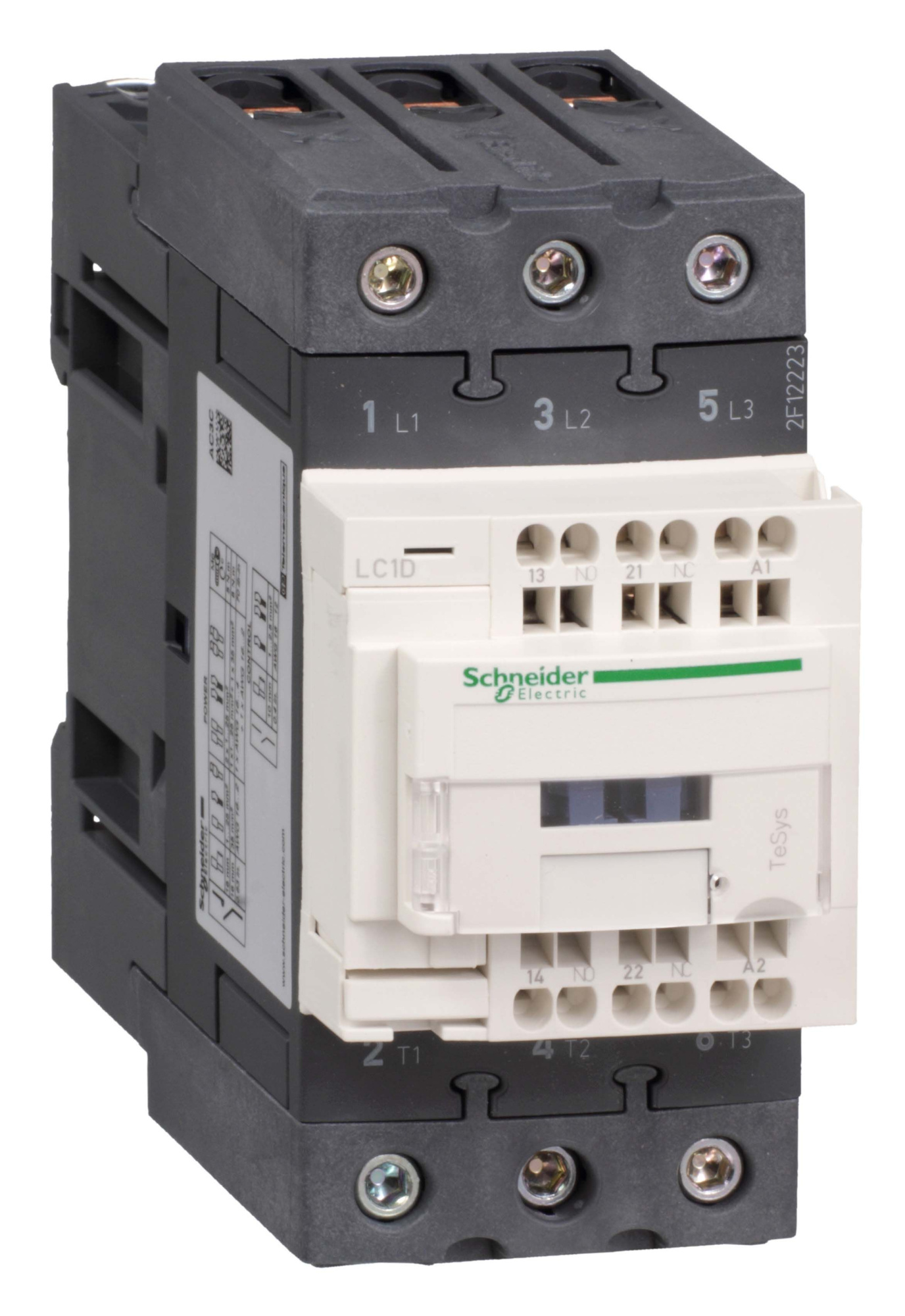 3p контактор everlink ac3 440в 65a пружинный зажим, катушка упр. 24в ac 50/60гц Schneider Electric, LC1D65A3B7