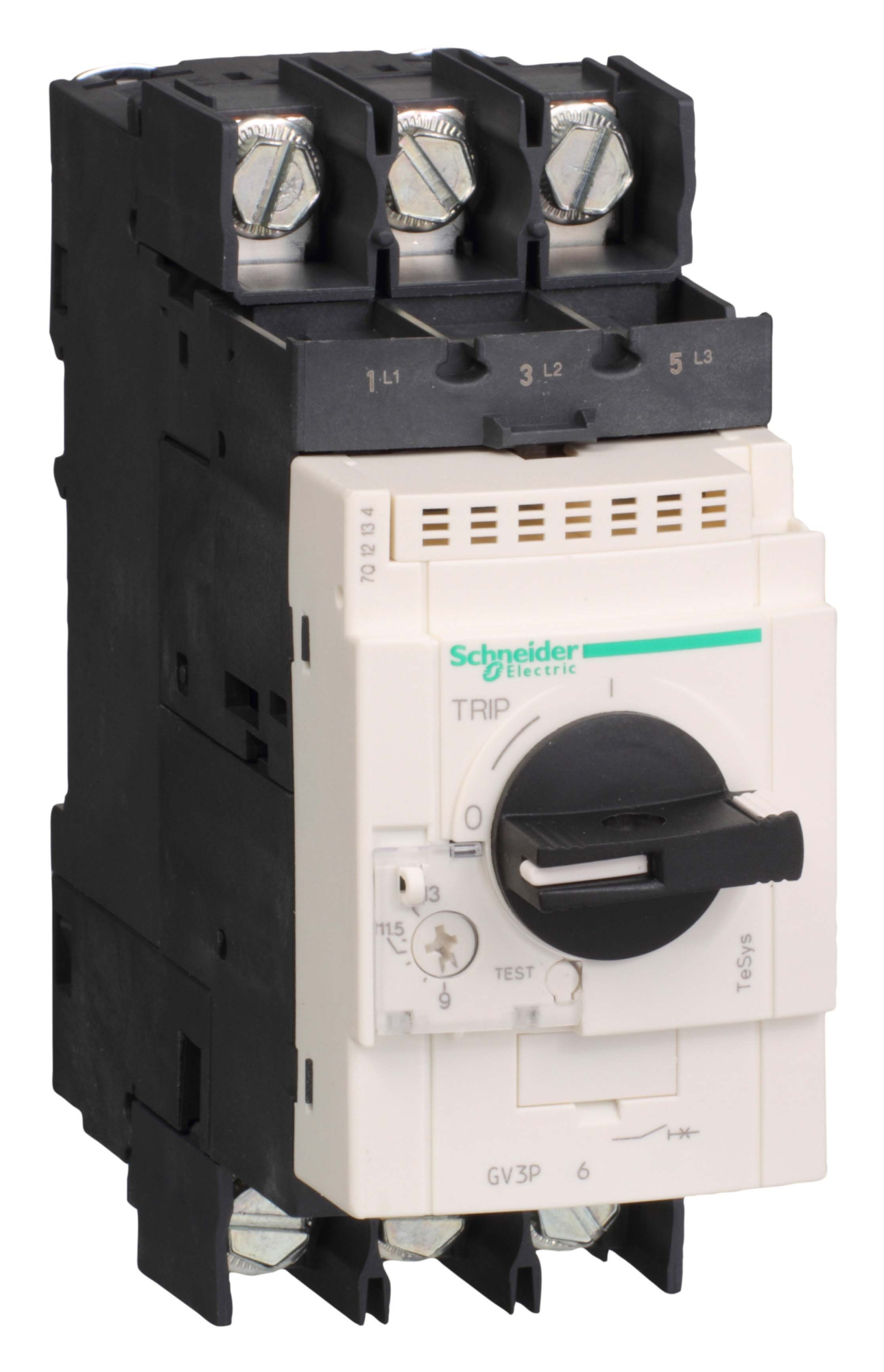 Gv3 авт. выкл с комб. расцеп 25 a с зажимами под кольцевой наконечник Schneider Electric, GV3P256