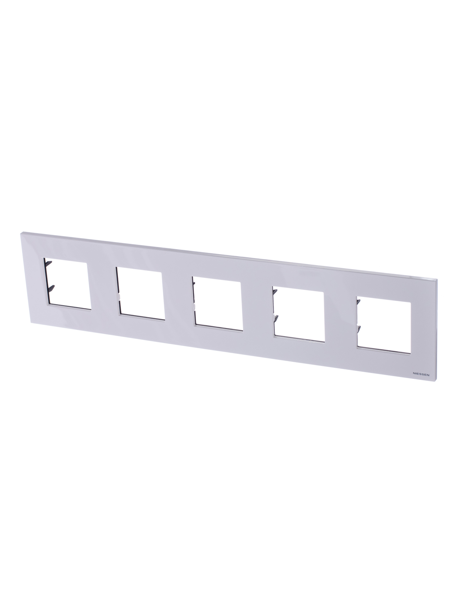 N2275 BL Рамка 5-постовая (альпийский белый) Zenit ABB, 2CLA227500N1101
