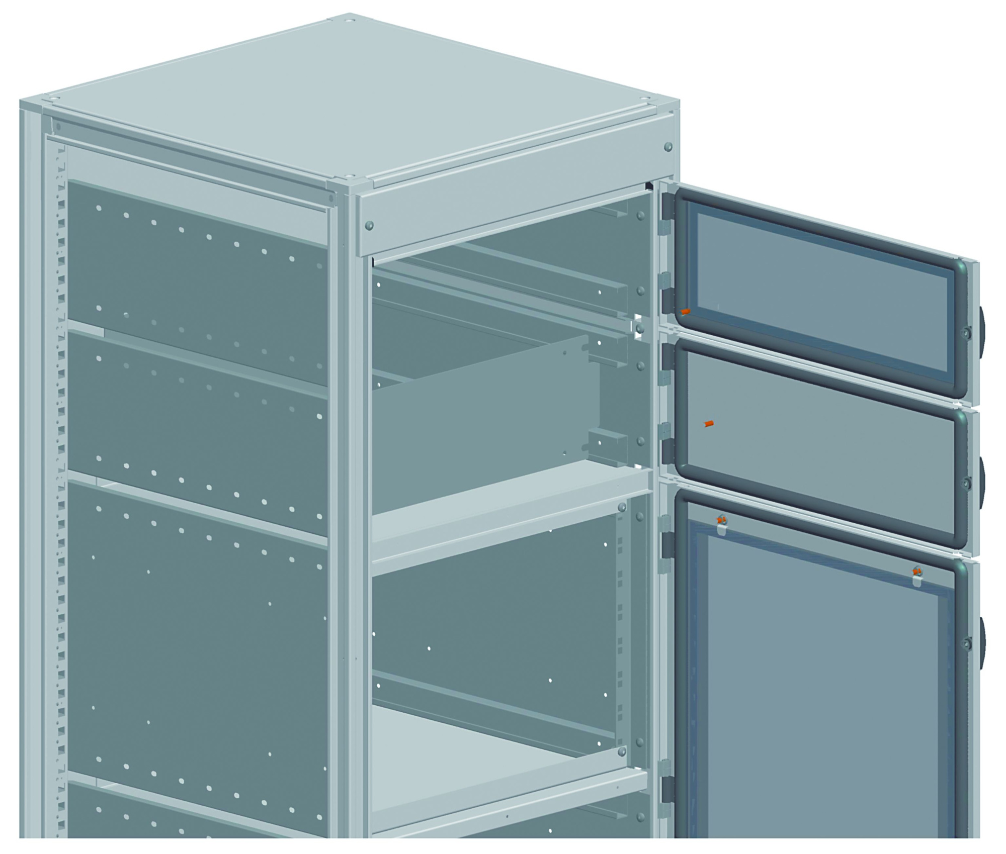 Монтажная плата секц. 400x800 Schneider Electric, NSYMP48