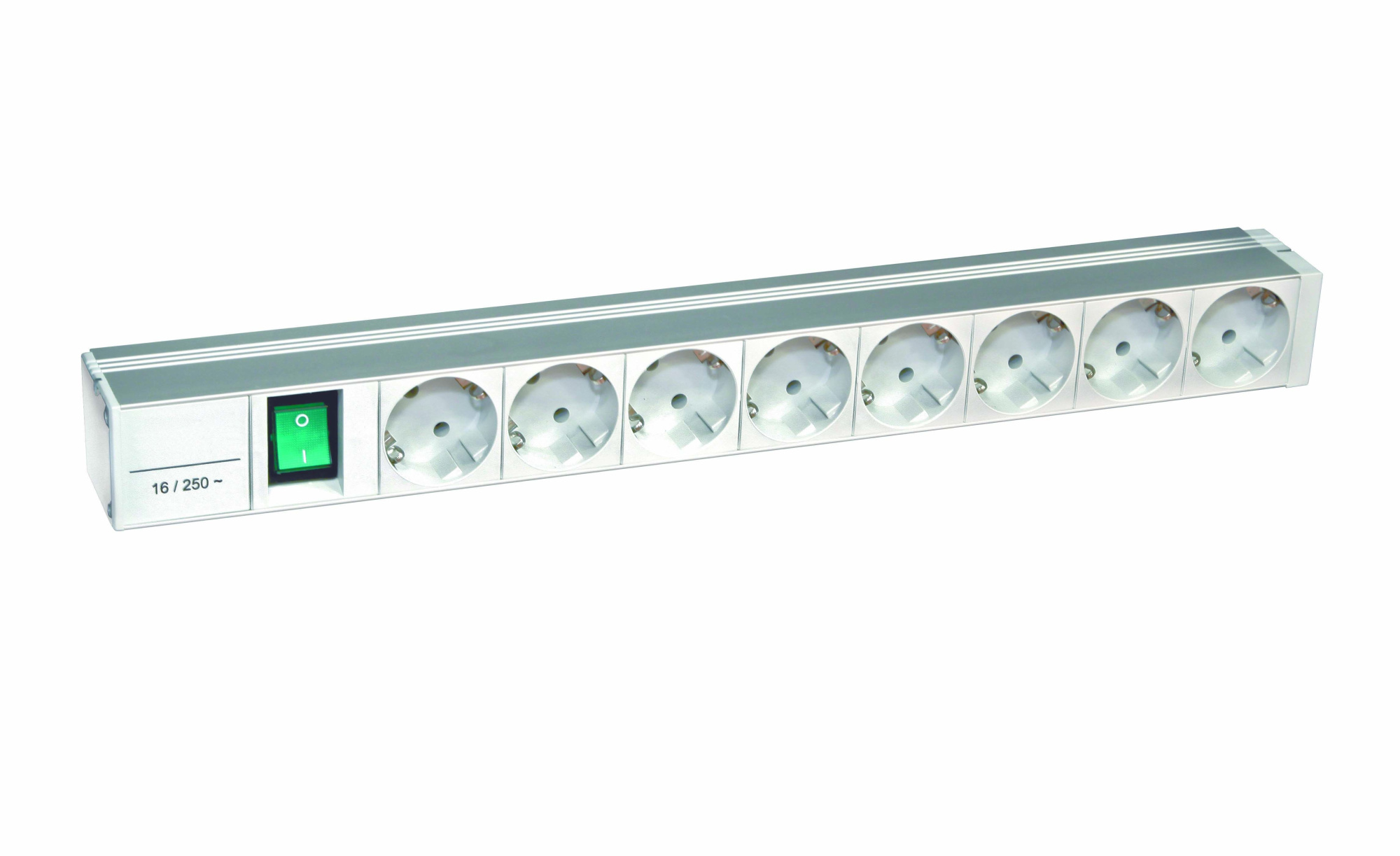Блок розеток 8хute 1u 19" с выкл. Schneider Electric, NSYAPU19F8S