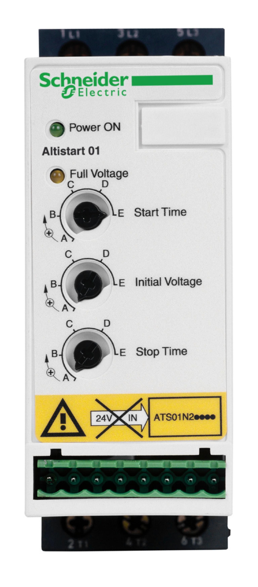 Устр-во плавн пуска ats01 6a 200-240в Schneider Electric, ATS01N206LU