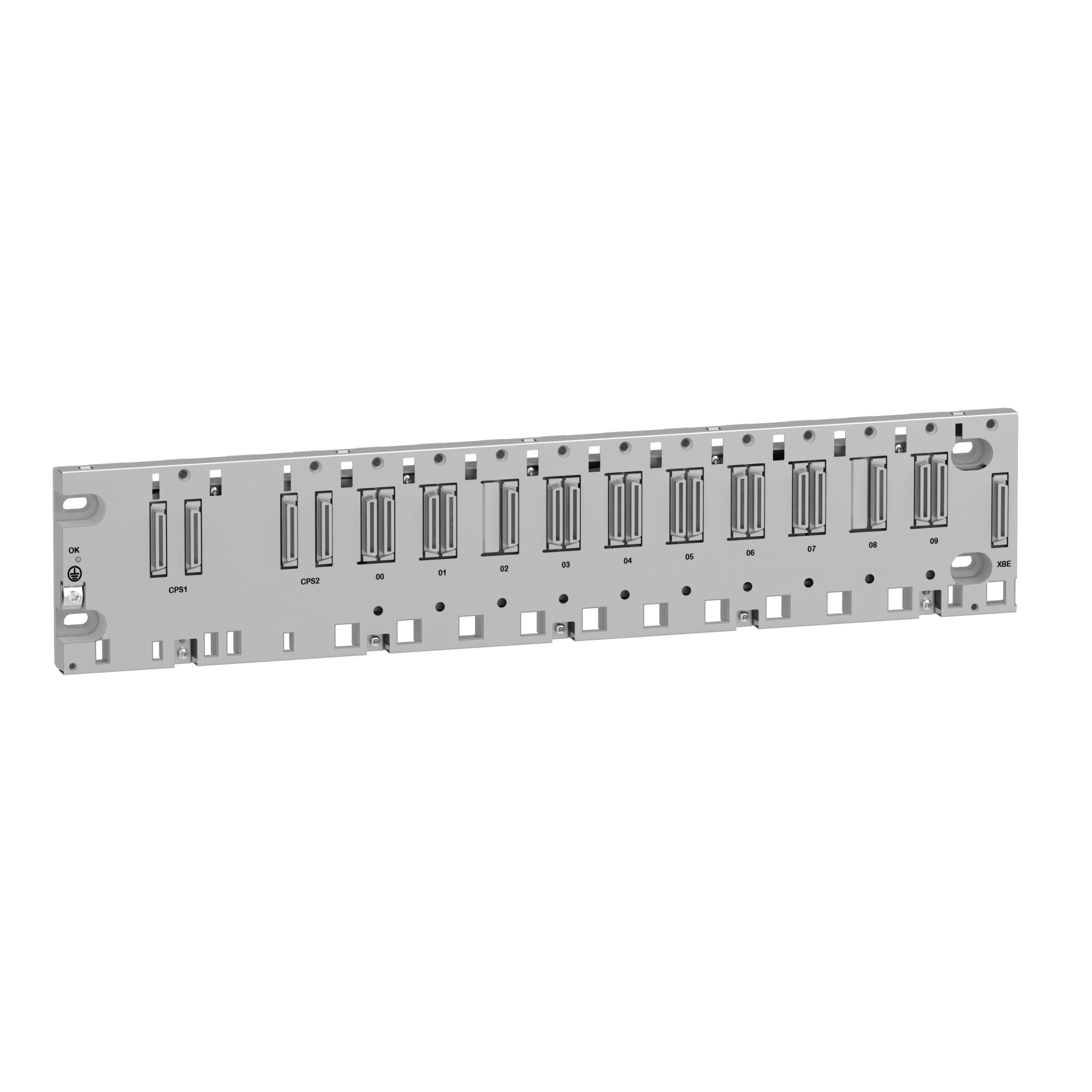 Шасси 10 слотов ethernet для резервированных модулей питания Schneider Electric, BMEXBP1002