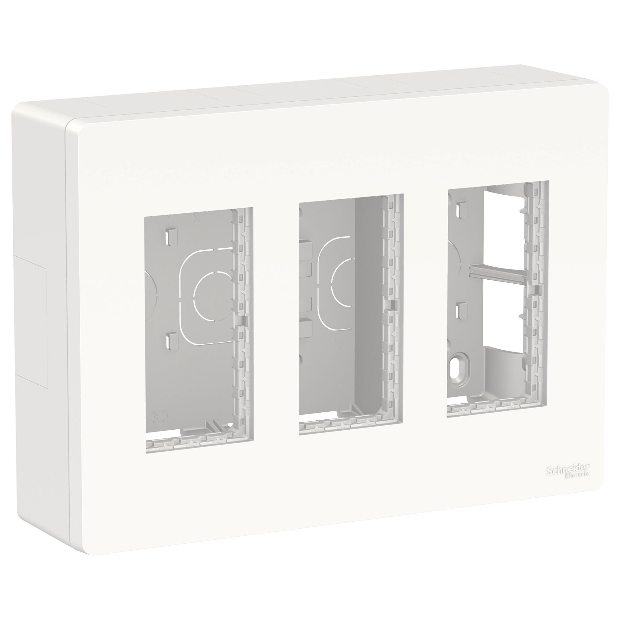 Блок открытой установки 3х2 (белый) Unica System+ Schneider Electric, NU123418