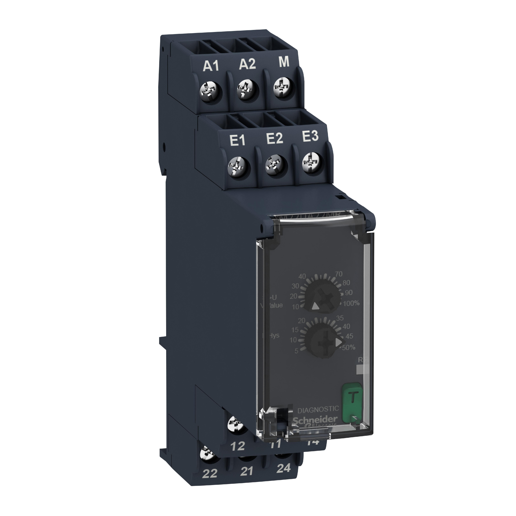 Реле контроля повыш. напряж., без пам. Schneider Electric, RM22UA22MR