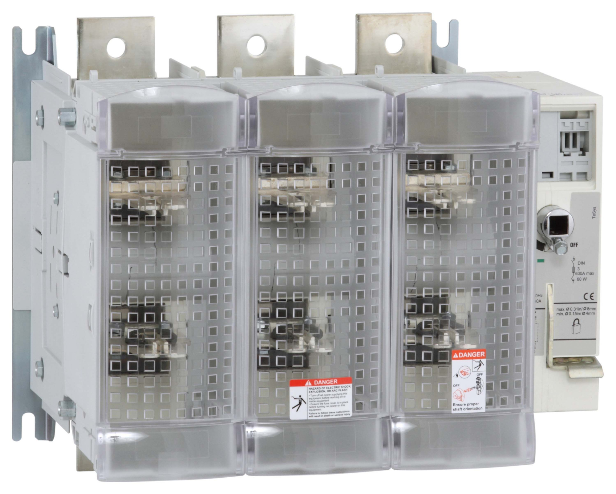 Корп. вкл-раз-предох.3p.размер 3p.630a Schneider Electric, GS2S3