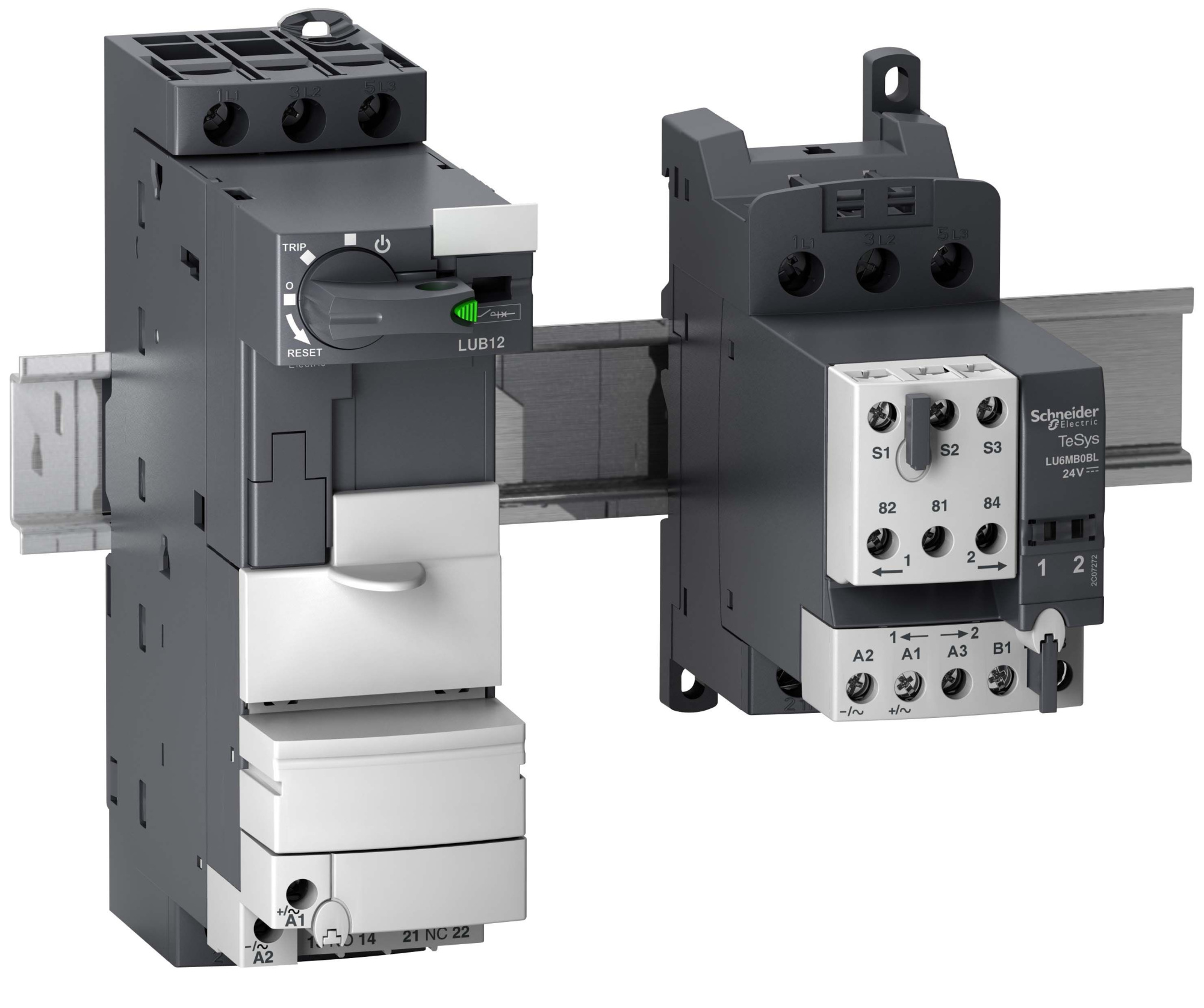 Реверс модуль 32а отдельн монт, 24vac Schneider Electric, LU6MB0B