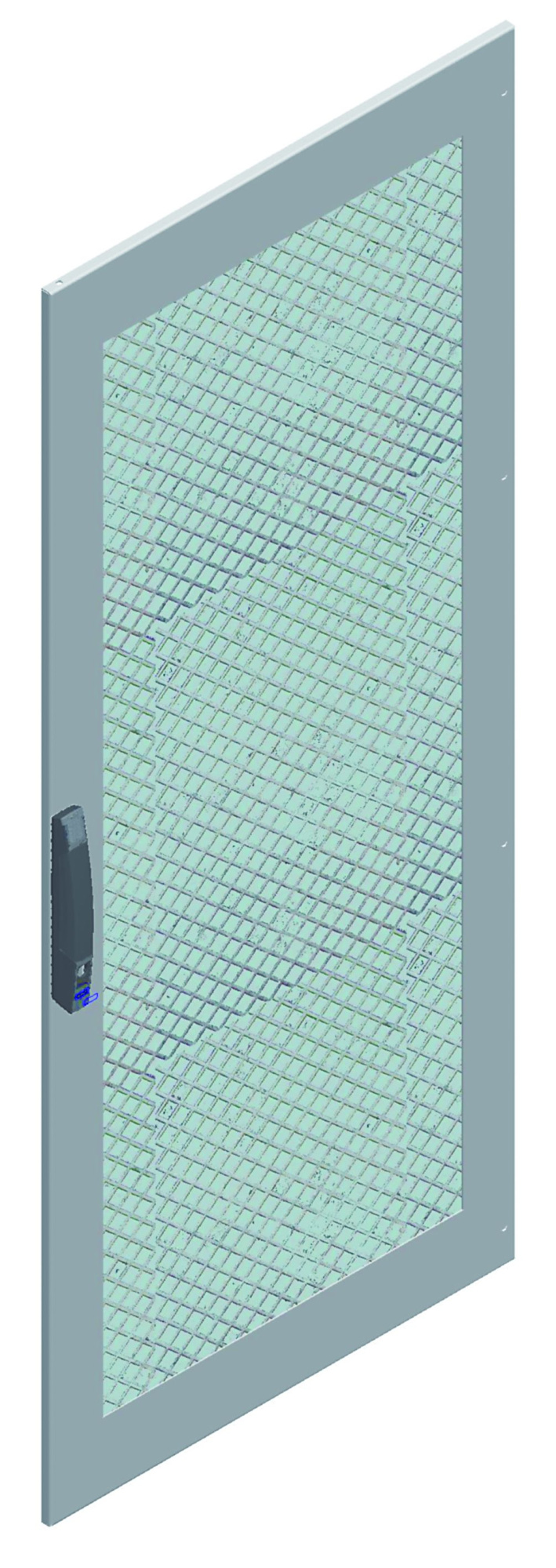 Микроперф. одинарная дверь 2000x600 Schneider Electric, NSYPCVD206