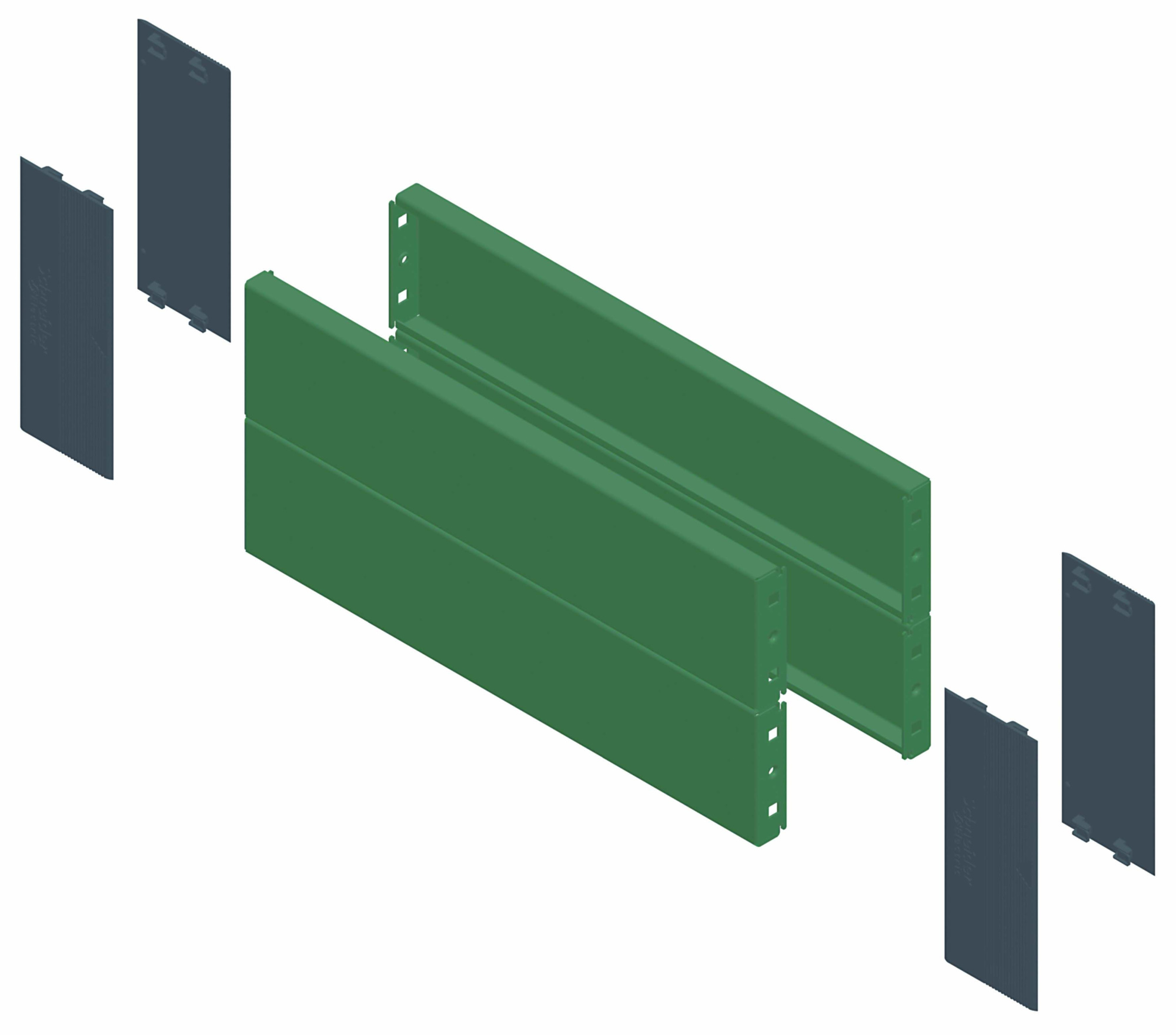 4 боковые панели цоколя 300x200 Schneider Electric, NSYSPS3200SD