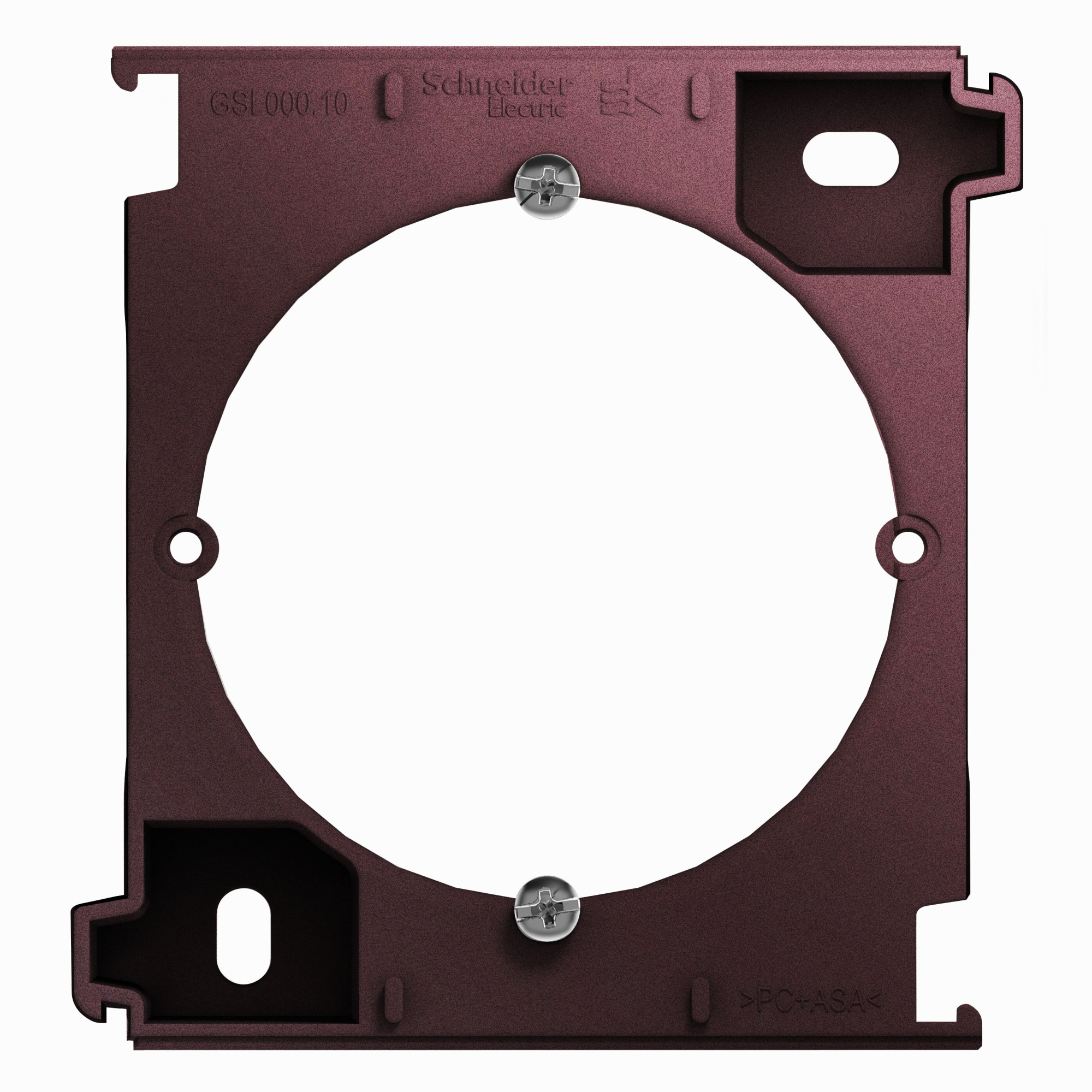 Расширение коробки наружного монтажа, (баклажановый) Glossa Systeme Electric, GSL001100C