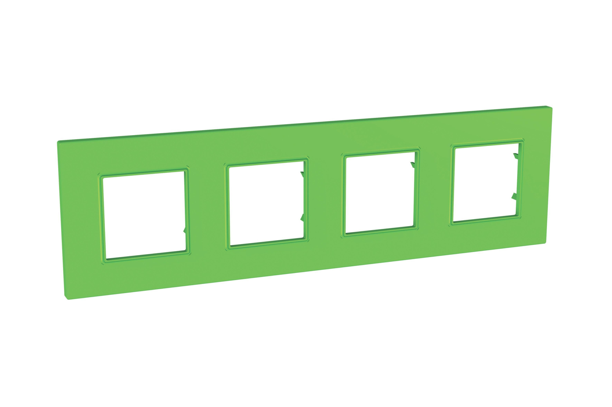 Рамка 4-постовая (киви) Unica Quadro Schneider Electric, MGU4.708.28