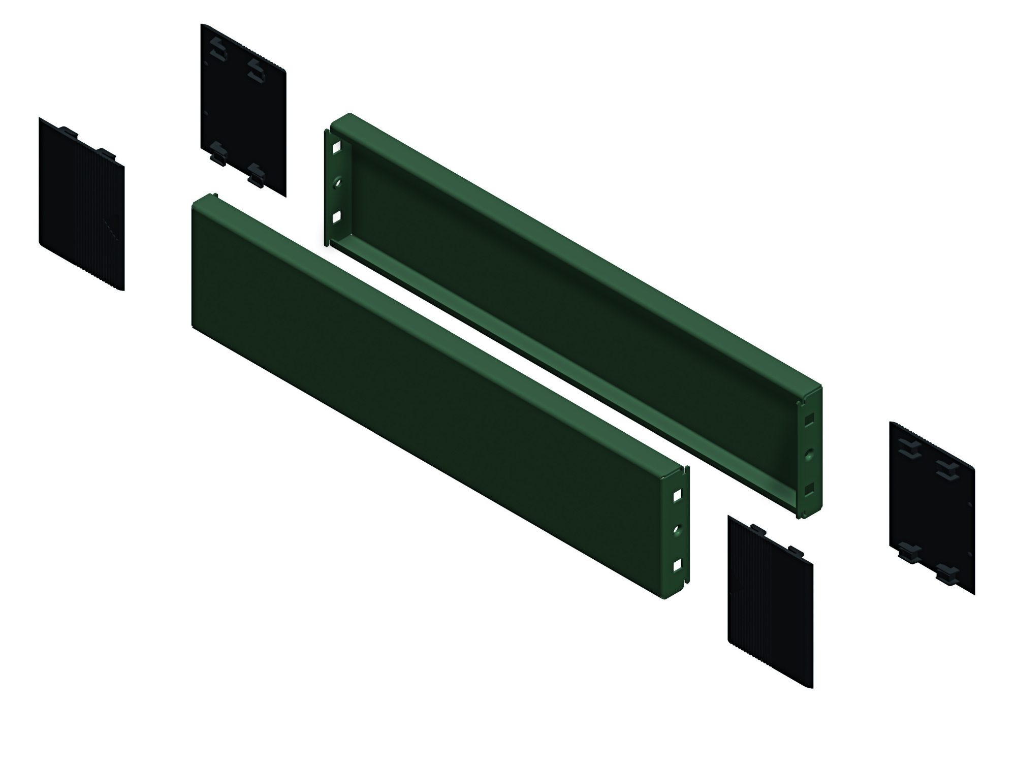 2 боковые панели цоколя 1200x100 Schneider Electric, NSYSPS12100