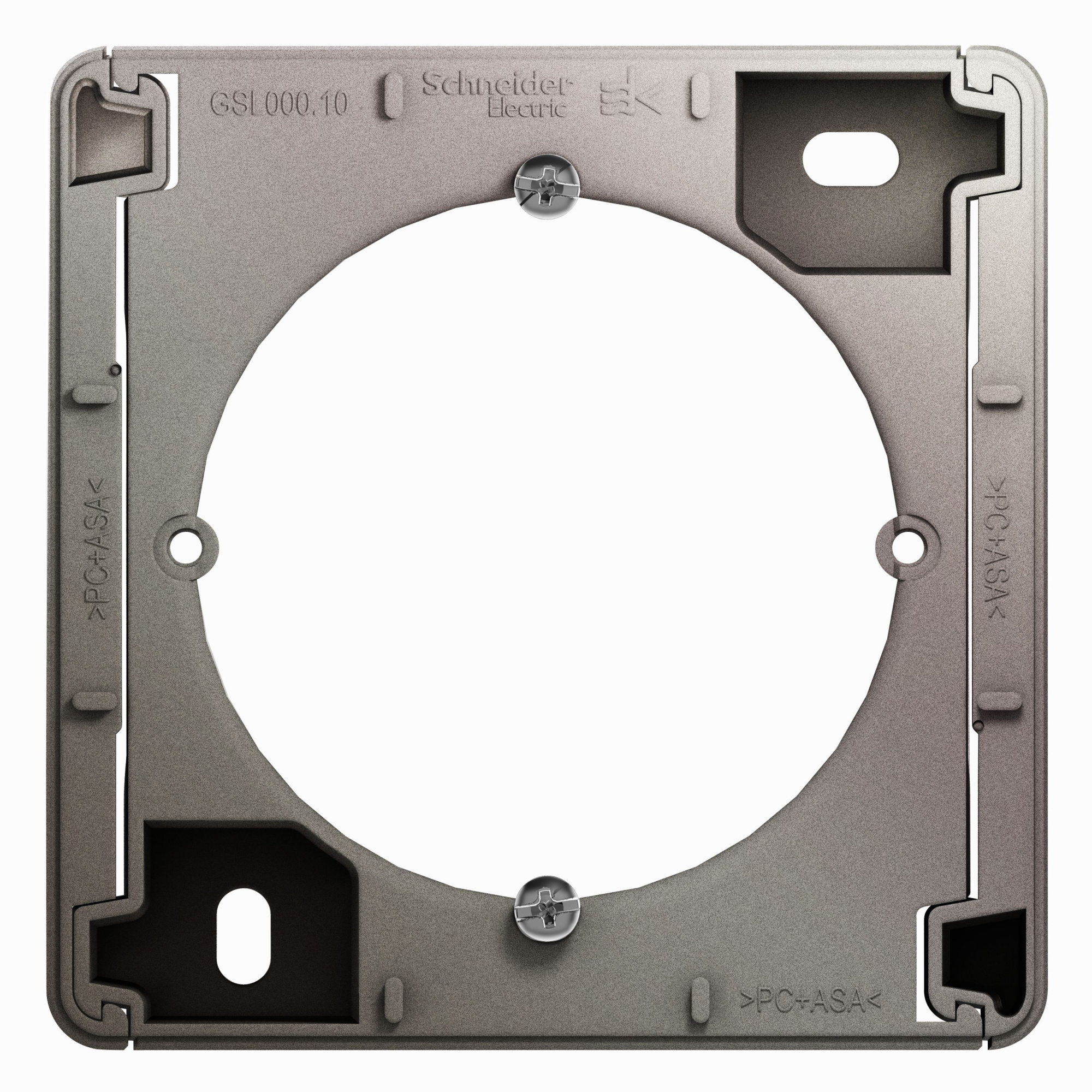 Коробка для наружного монтажа (платина) Glossa Systeme Electric, GSL001200