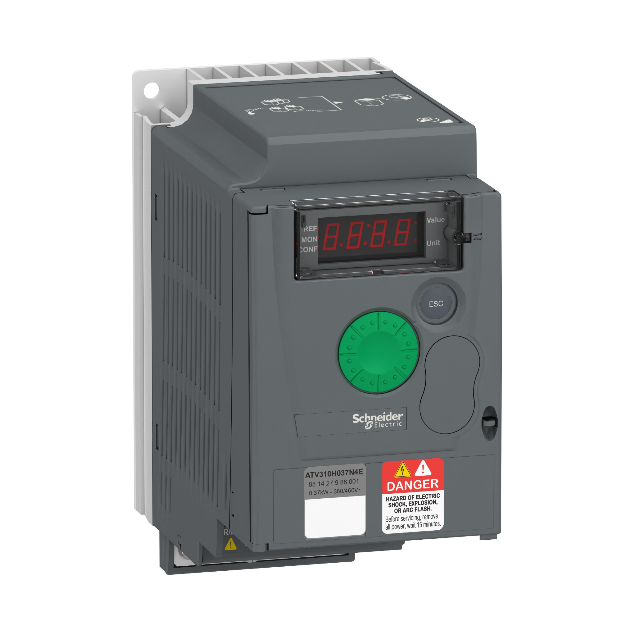 Преобразователь частоты 0,37 кВт 380В 3-х фазный Schneider Electric, ATV310H037N4E