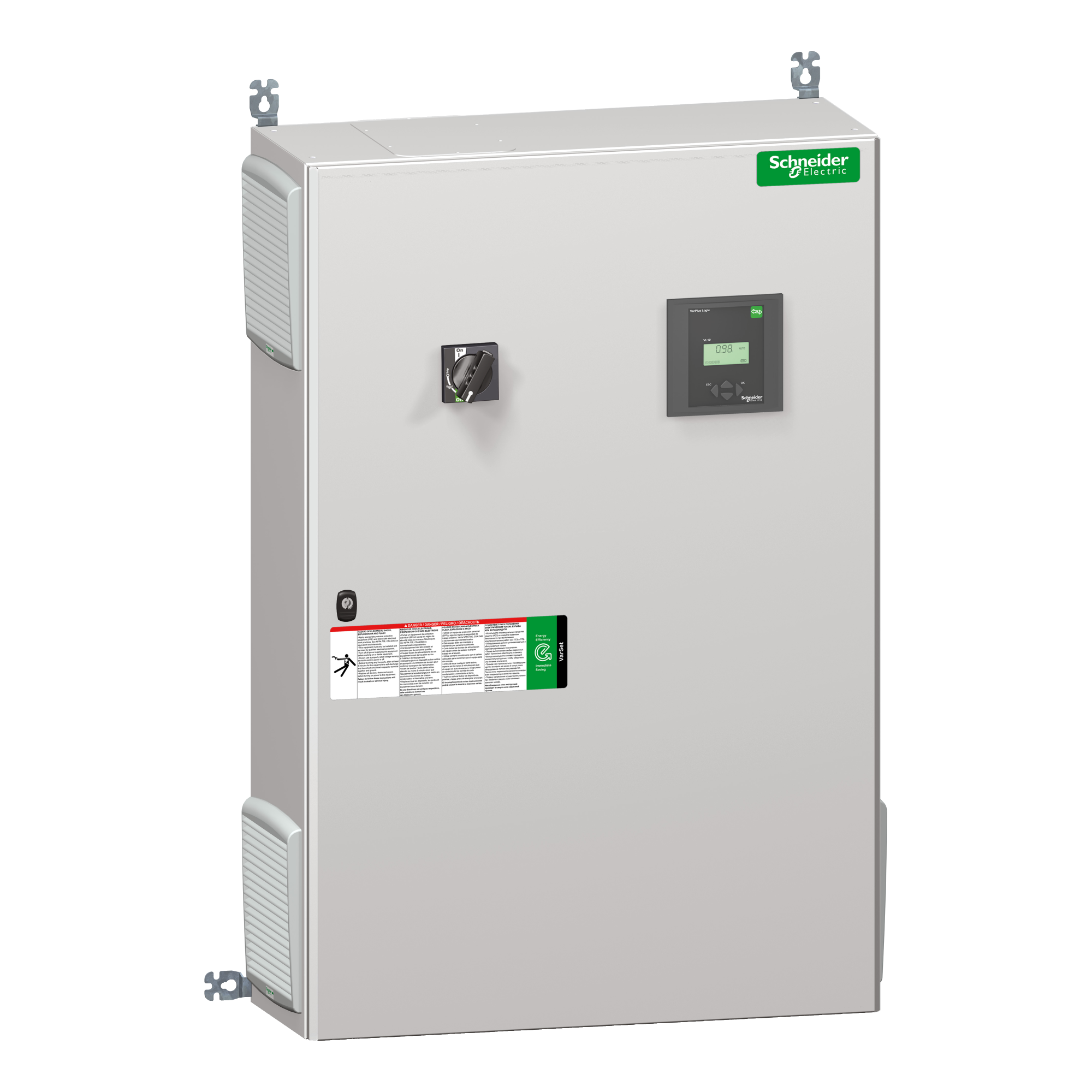 Укрм varset 125 квар 400в для слабозагрязненной сети, ввод сверху Schneider Electric, VLVAW2N03509AC