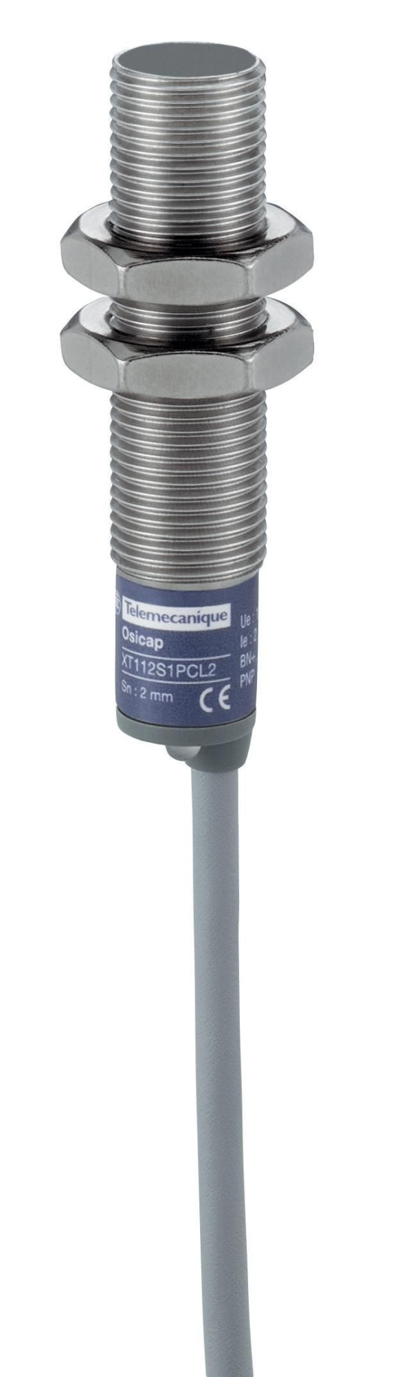 Емкостй мет. датчик каб. 2м xt112s1pcl2 Schneider Electric, XT112S1PCL2