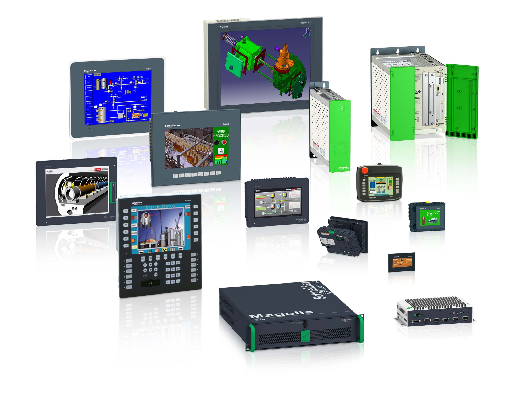 Сенс перенос терминал 5"7 12 кнопок eth usb слот cf авар кнопка стилус Schneider Electric, XBTGH2460