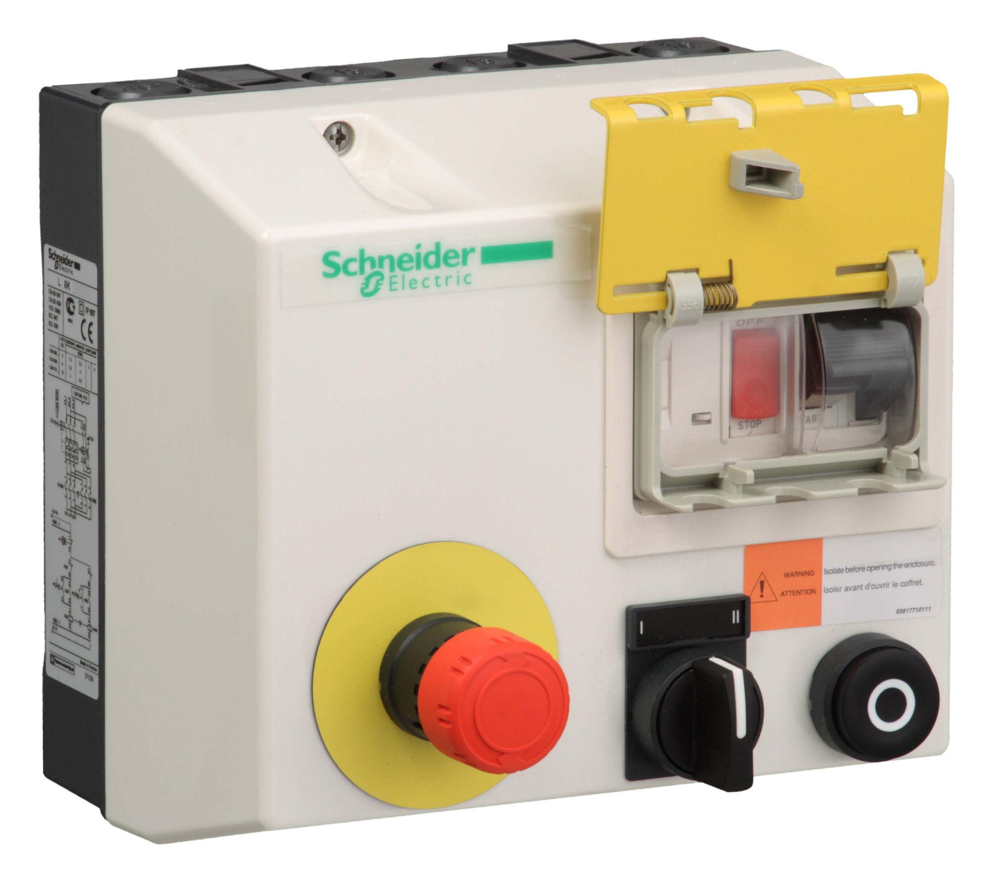 Пускатель в корпусе реверсивный 14a Schneider Electric, LG8K12Q716