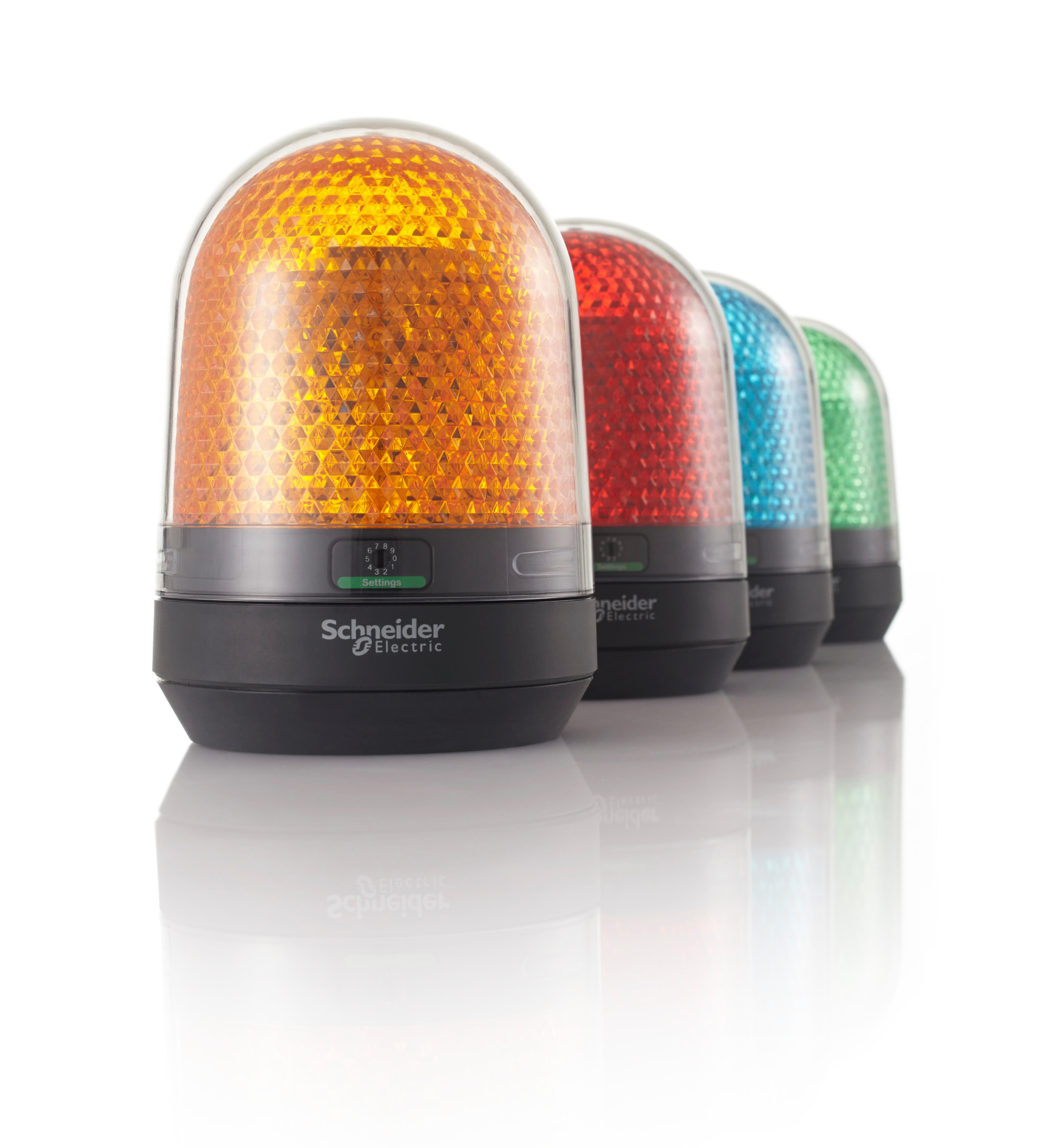 Сигн. маяк, синий, с зуммером, 24в Schneider Electric, XVR3B06S