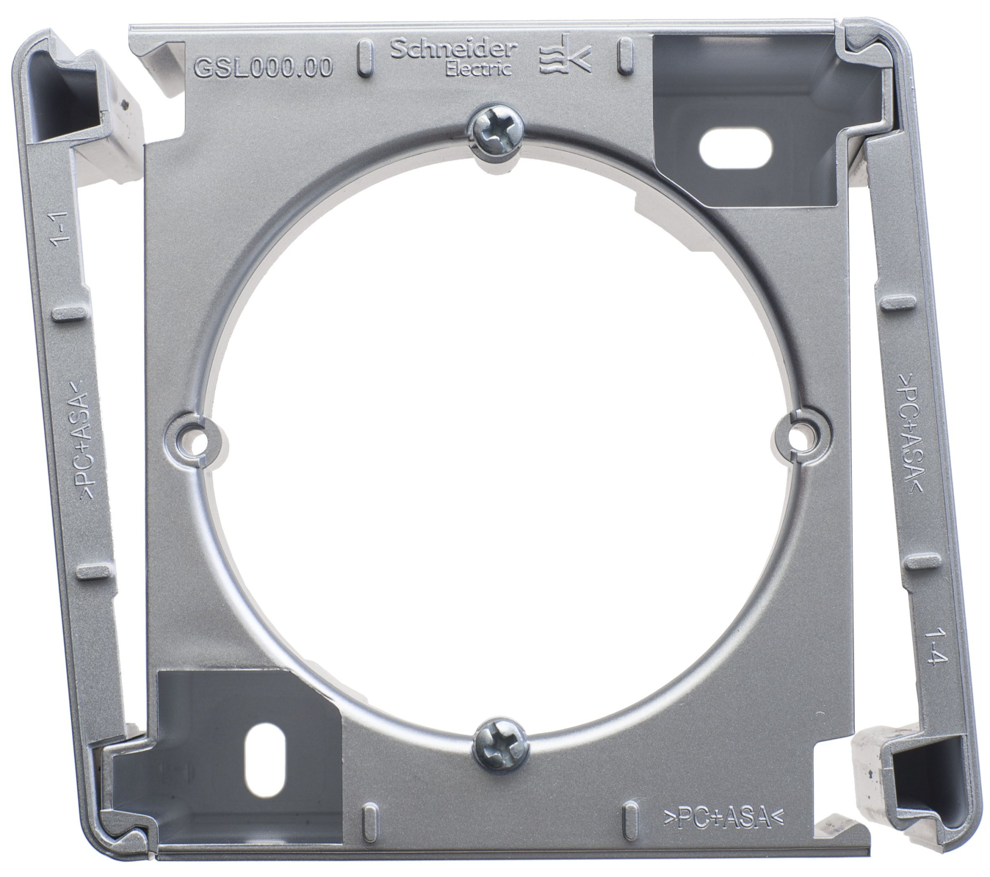 Коробка наружного монтажа (алюминий) Glossa Systeme Electric, GSL000300