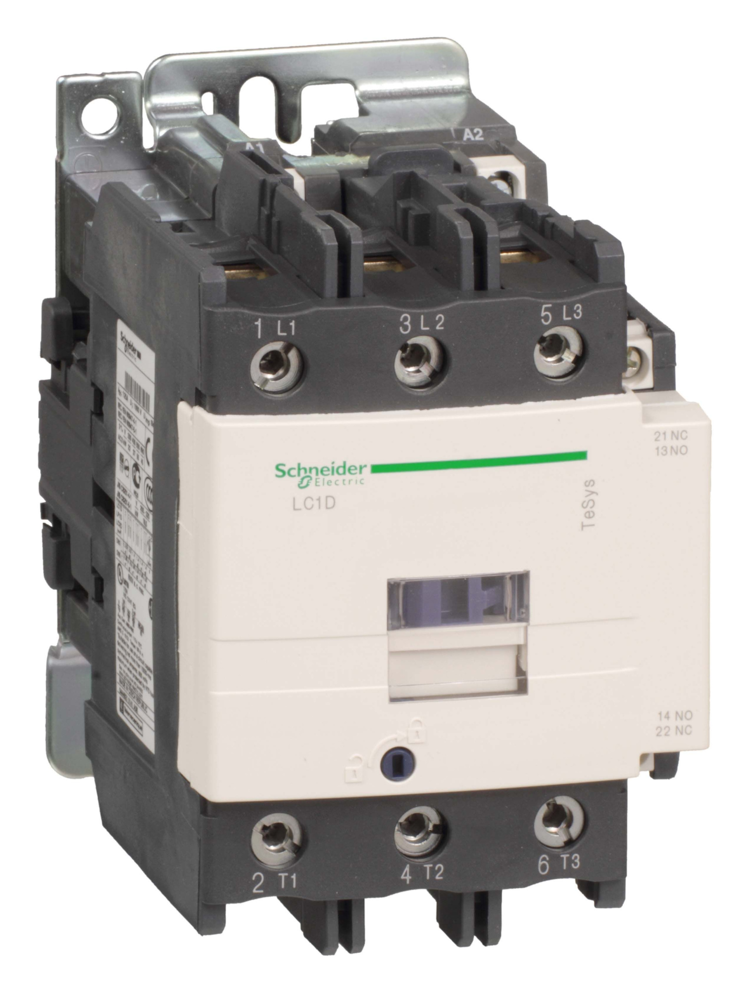 Контактор d 3р, 80 a, но+нз, 500v 50 гц, зажим под винт, Schneider Electric, LC1D80S5