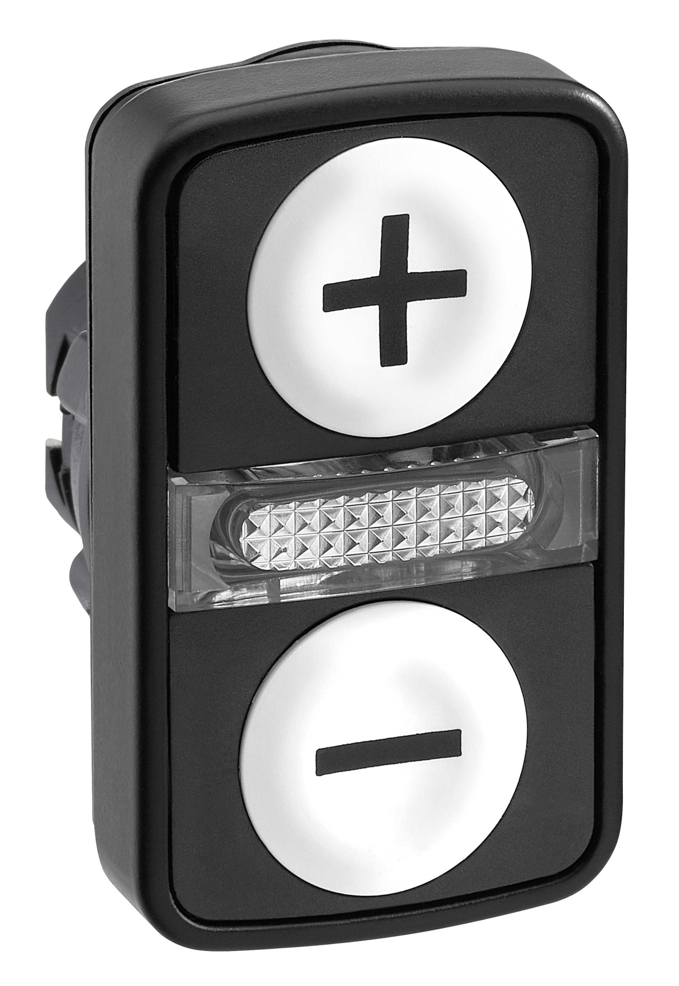 Головка кнопки двойная с маркировк + led zb5aw7a1715 Schneider Electric, ZB5AW7A1715