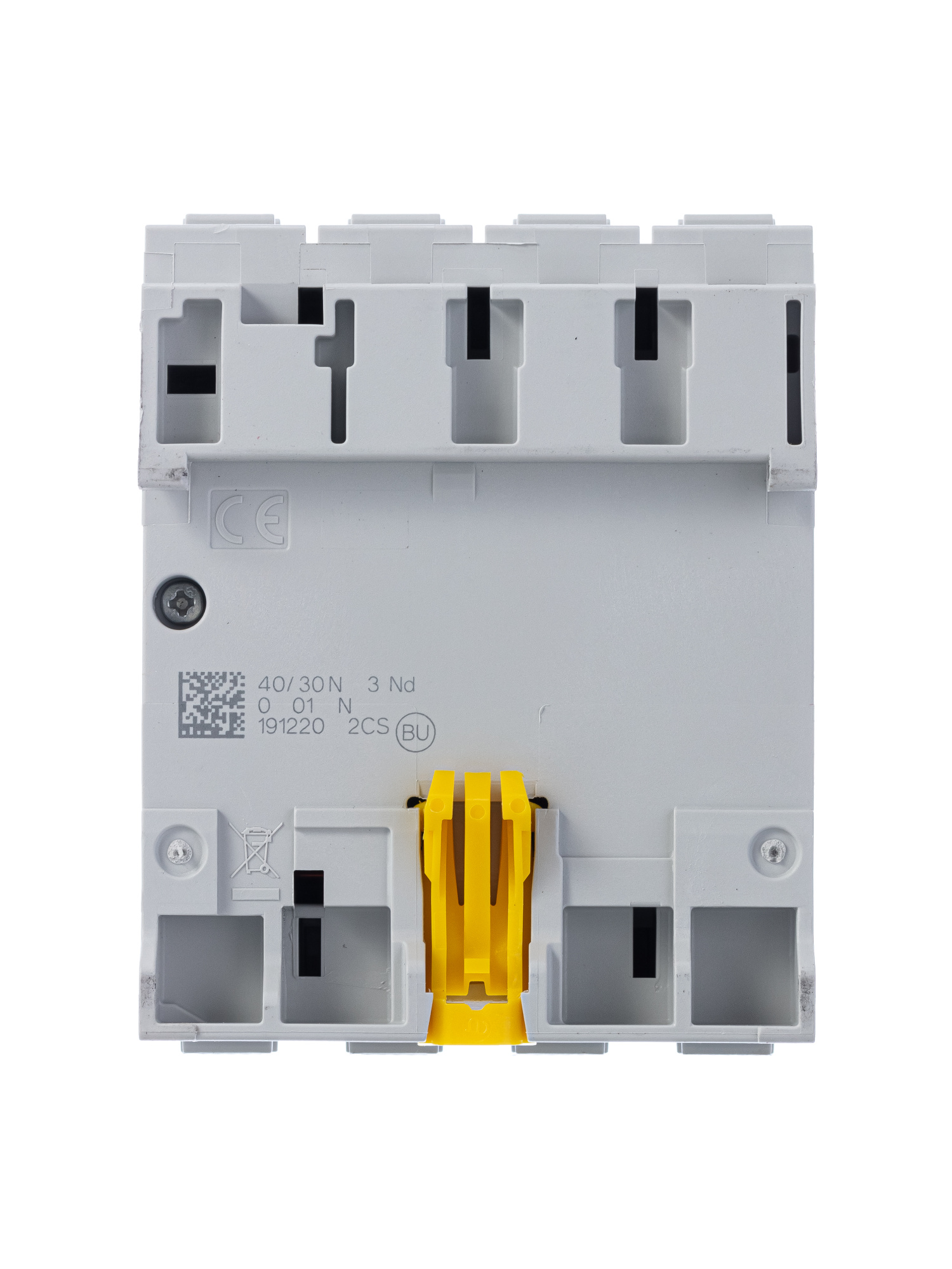 FH204 AC 40/300 Блок утечки тока 4-полюсный, 40A, 300mA, тип АC (УЗО) ABB