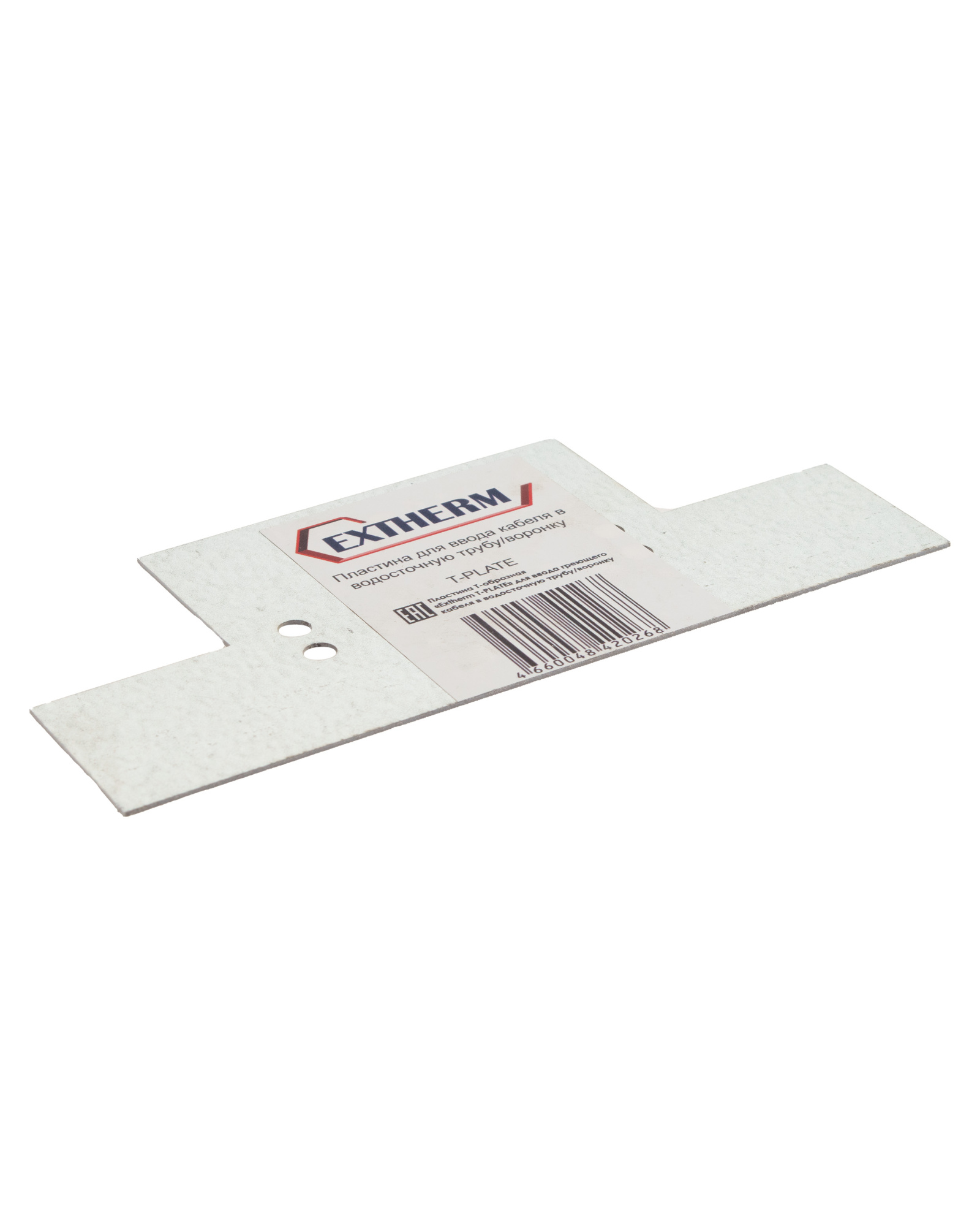 Extherm Extherm T-PLATE Пластина для ввода кабеля в водосточную трубу/воронку