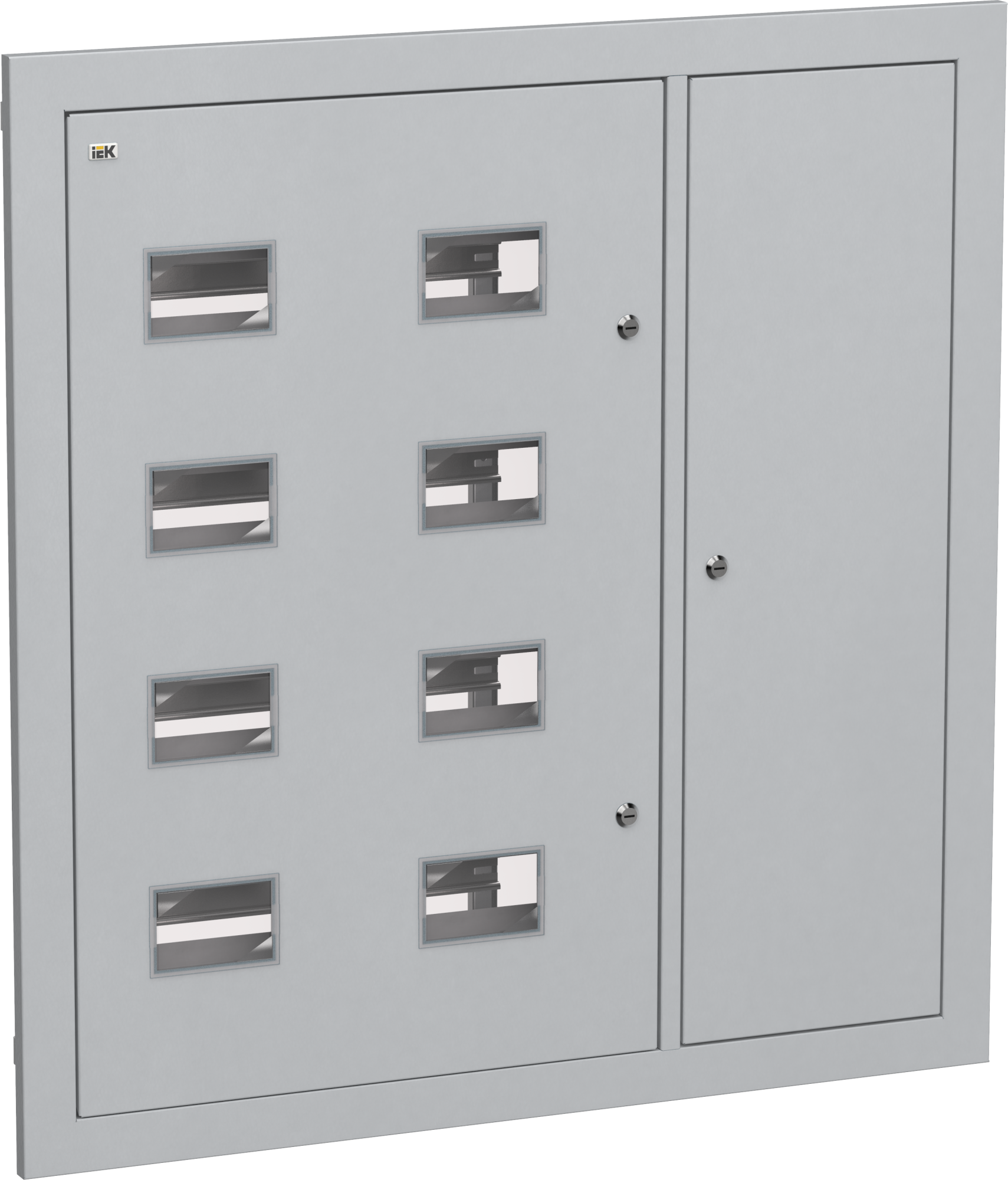 Корпус металлический ЩЭ-8 36 УХЛ3 IP31 LIGHT IEK ИЭК, MKM42-08-31-L