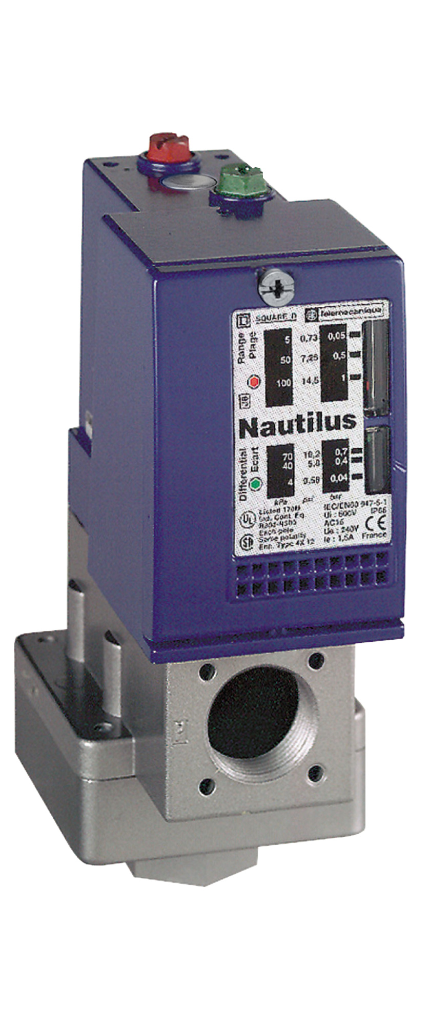 Выключ.давл.,-1бар, 2с/о, 2 порога, 230в Schneider Electric, XMLCM02T2S12