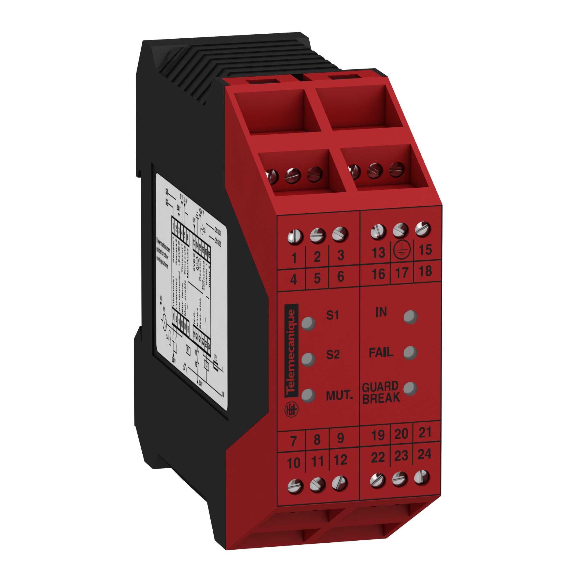 Диагностич. модуль для светов. барьеров Schneider Electric, XPSLCMUT1160