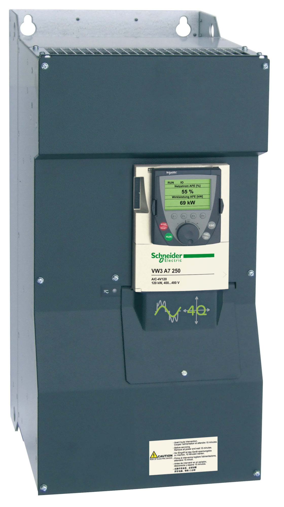 Автономный инвертор напр-я 400в 175квт Schneider Electric, VW3A7252
