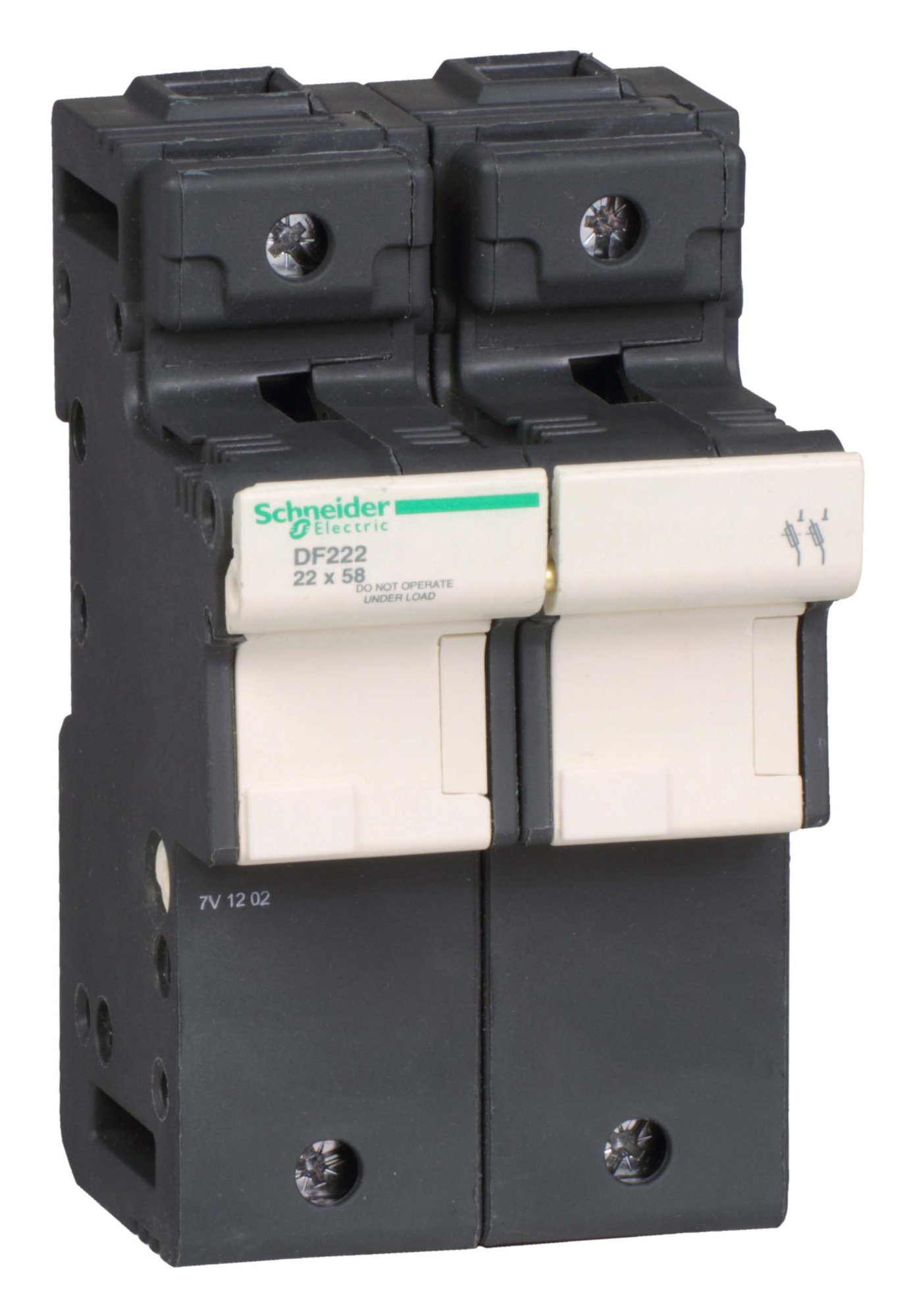 Разъединитель-предохранитель 125a.2p.22х58 Schneider Electric, DF222