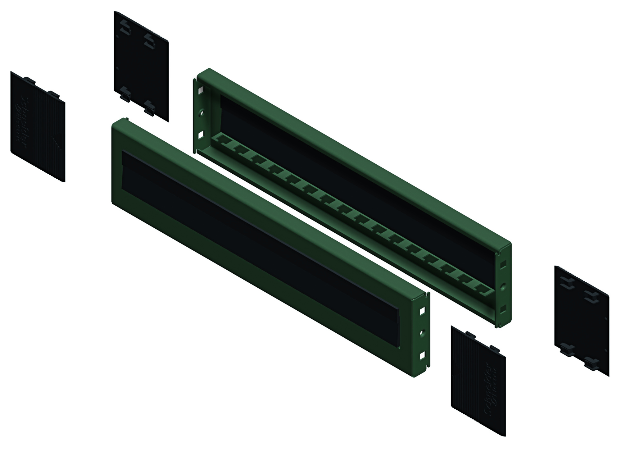 2 боковые панели цоколя с щет. 800x100 Schneider Electric, NSYSPB8100