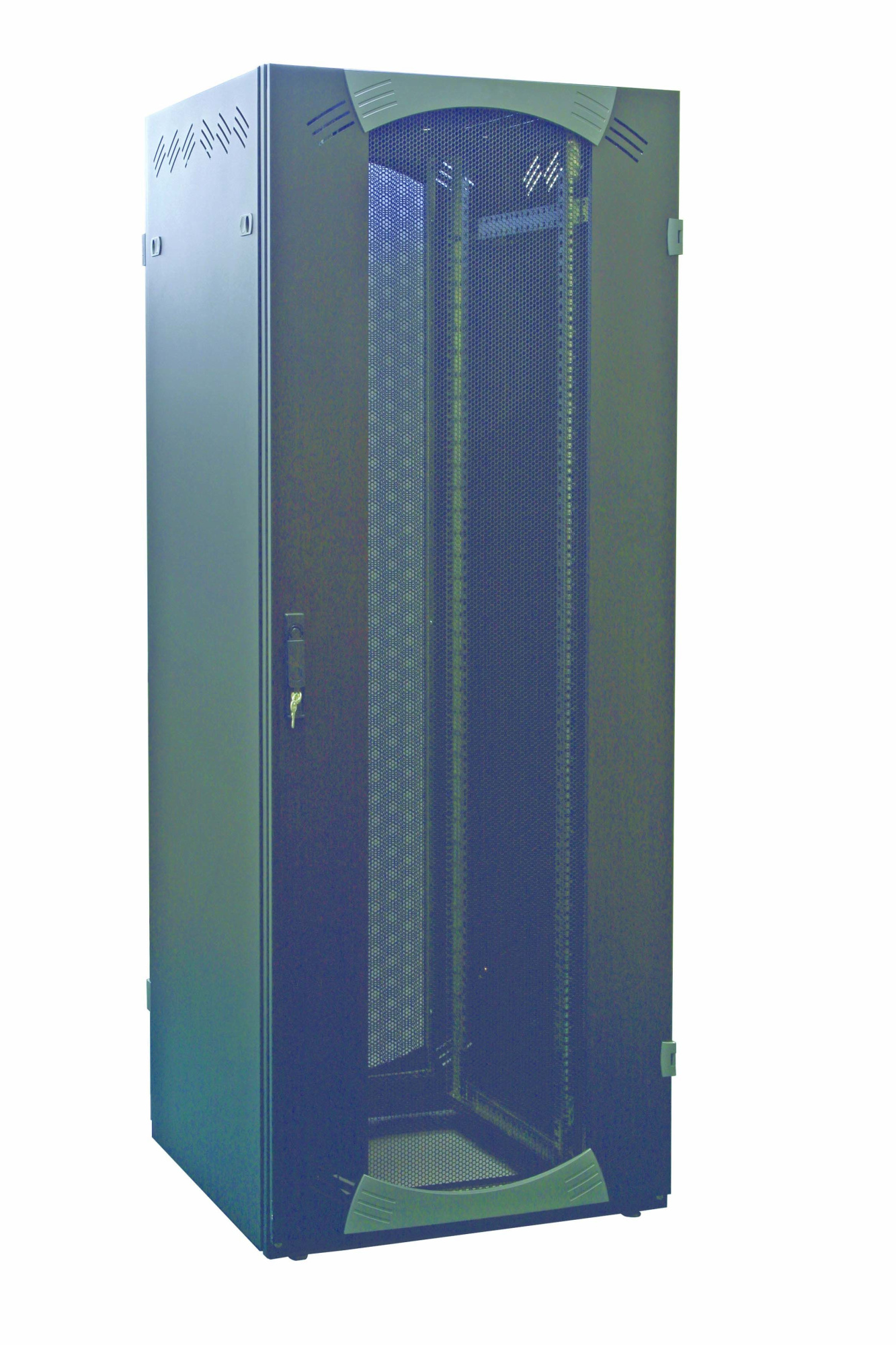 Шкаф сервер. 19" 24u 600x1000 чёрный Schneider Electric, NSYVDS24U610N