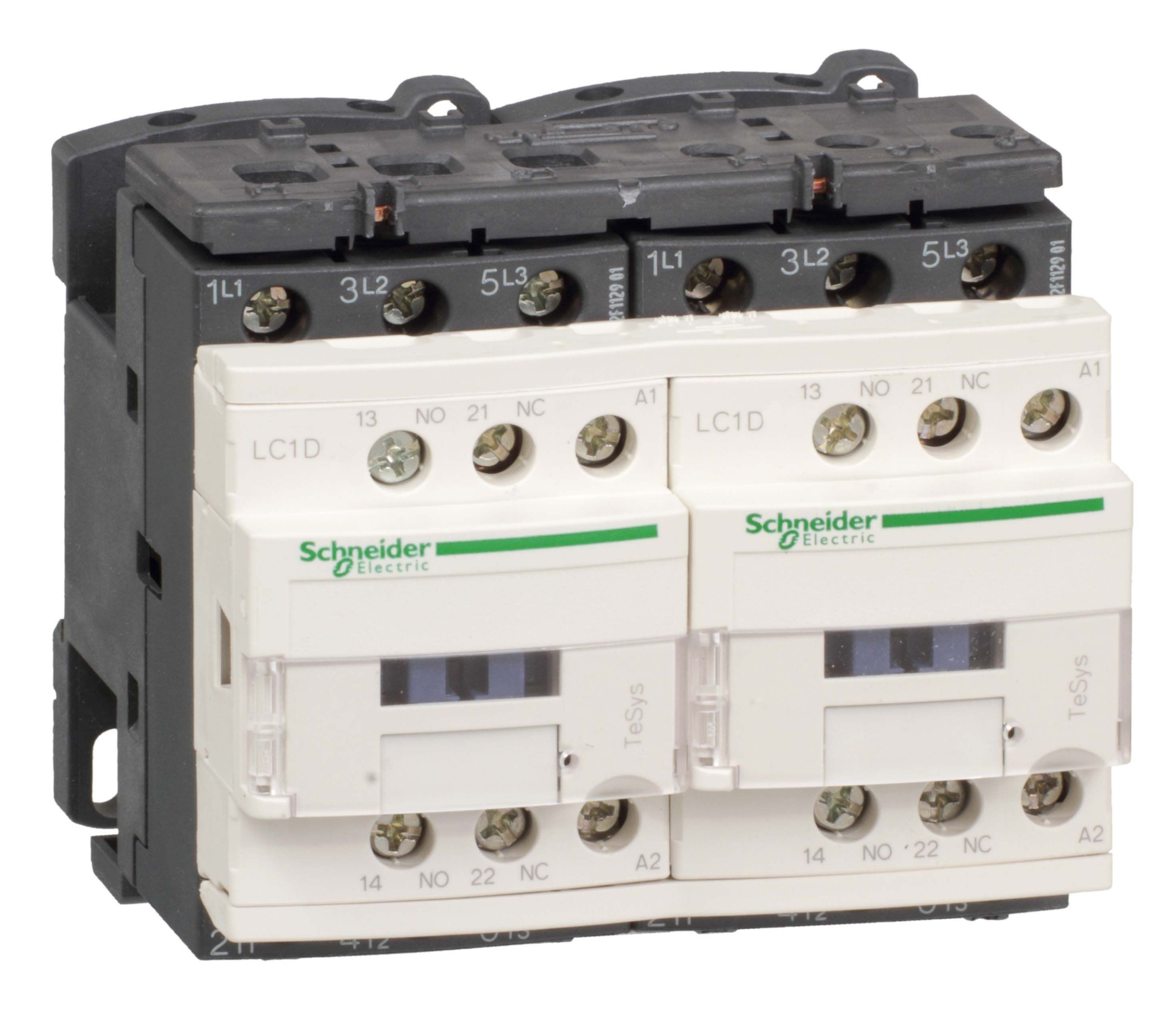 Контактор реверс. d 3p, 32 a, 230v 50/60 гц, мех. и электричес. блокир. Schneider Electric, LC2D32P7V