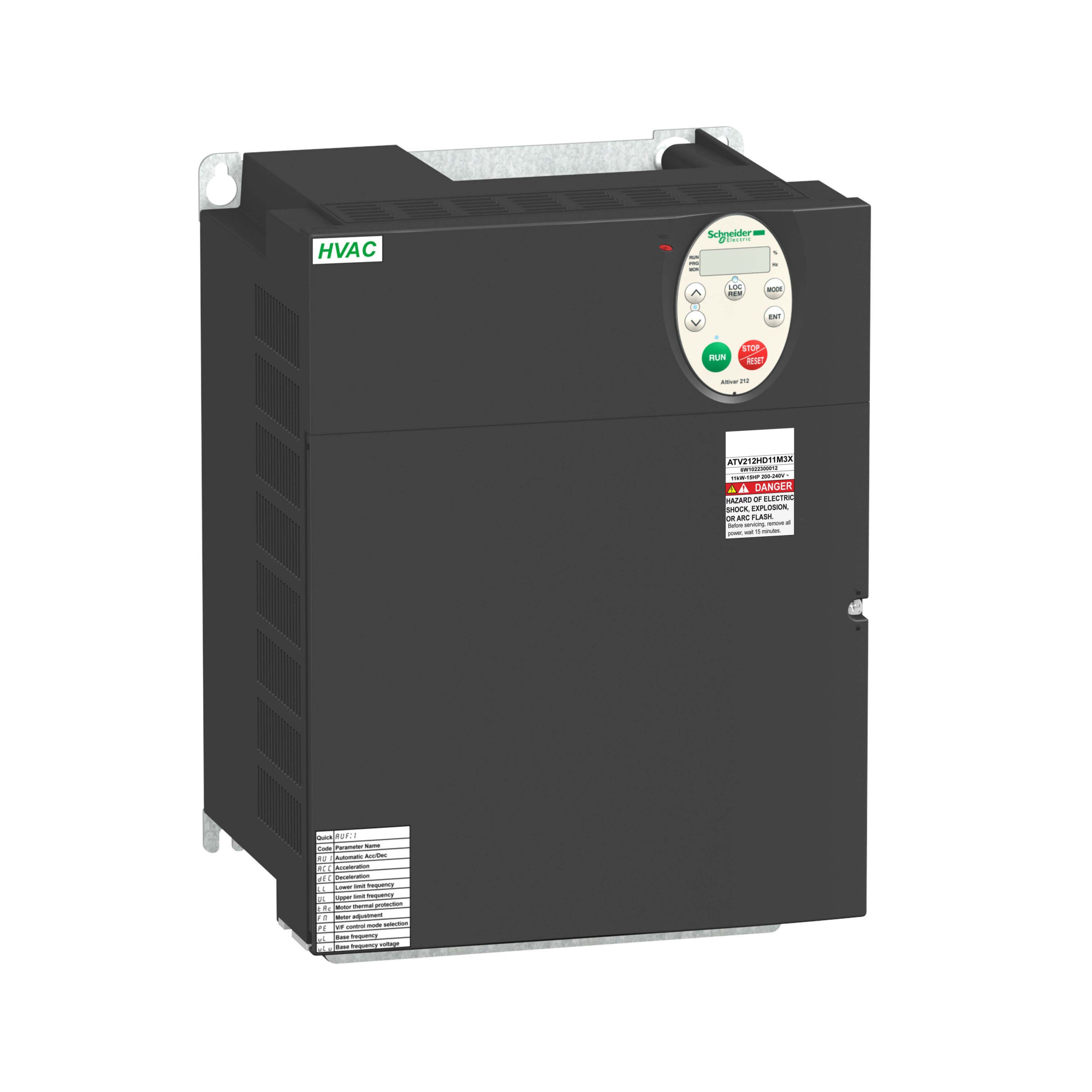 Преобр частоты atv212 18 квт 240в ip21 Schneider Electric, ATV212HD18M3X