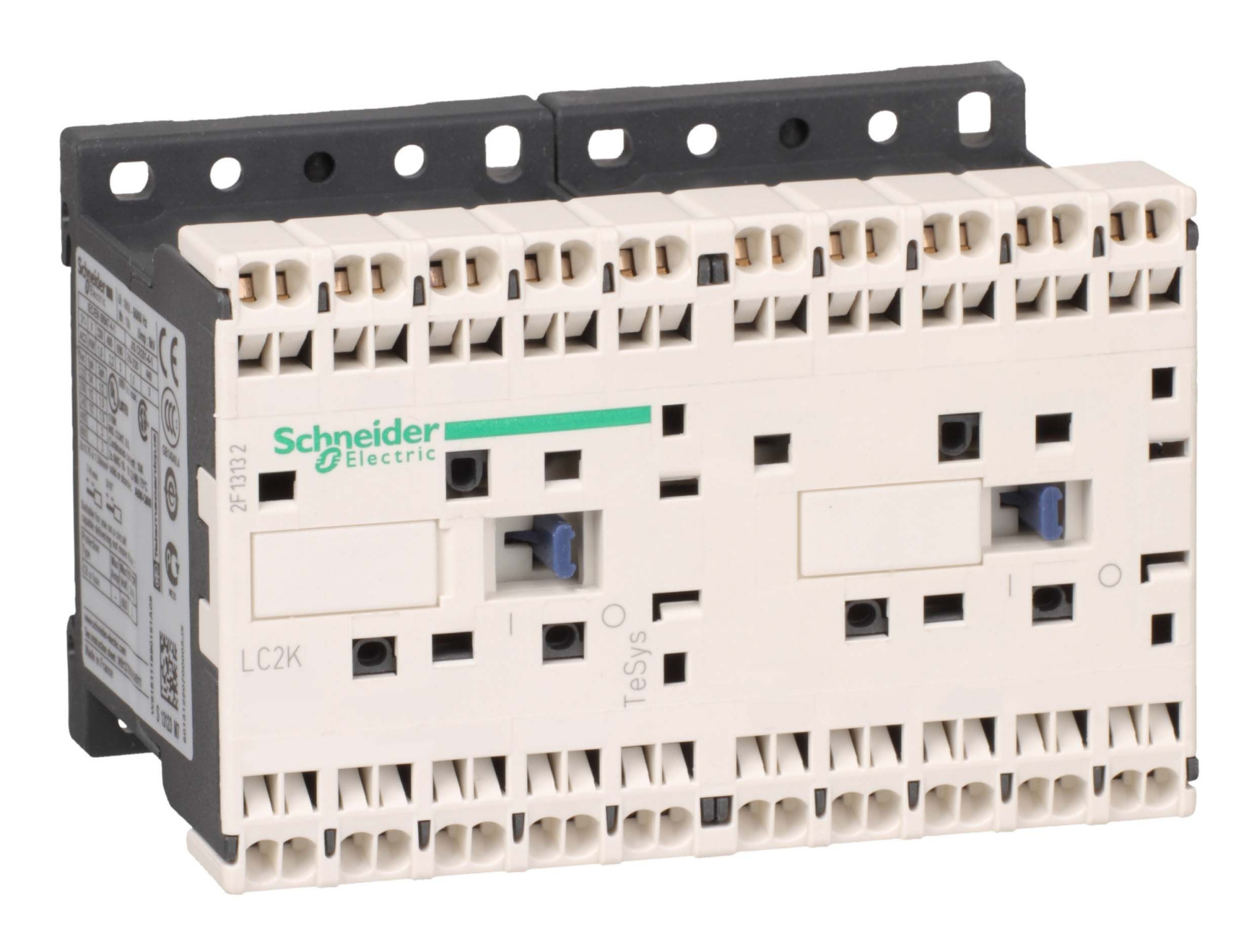Контактор реверс. k 3p, 9 a, нз, 230v 50/60 гц, мех. блокирпружинный зажим, Schneider Electric, LC2K09013P7