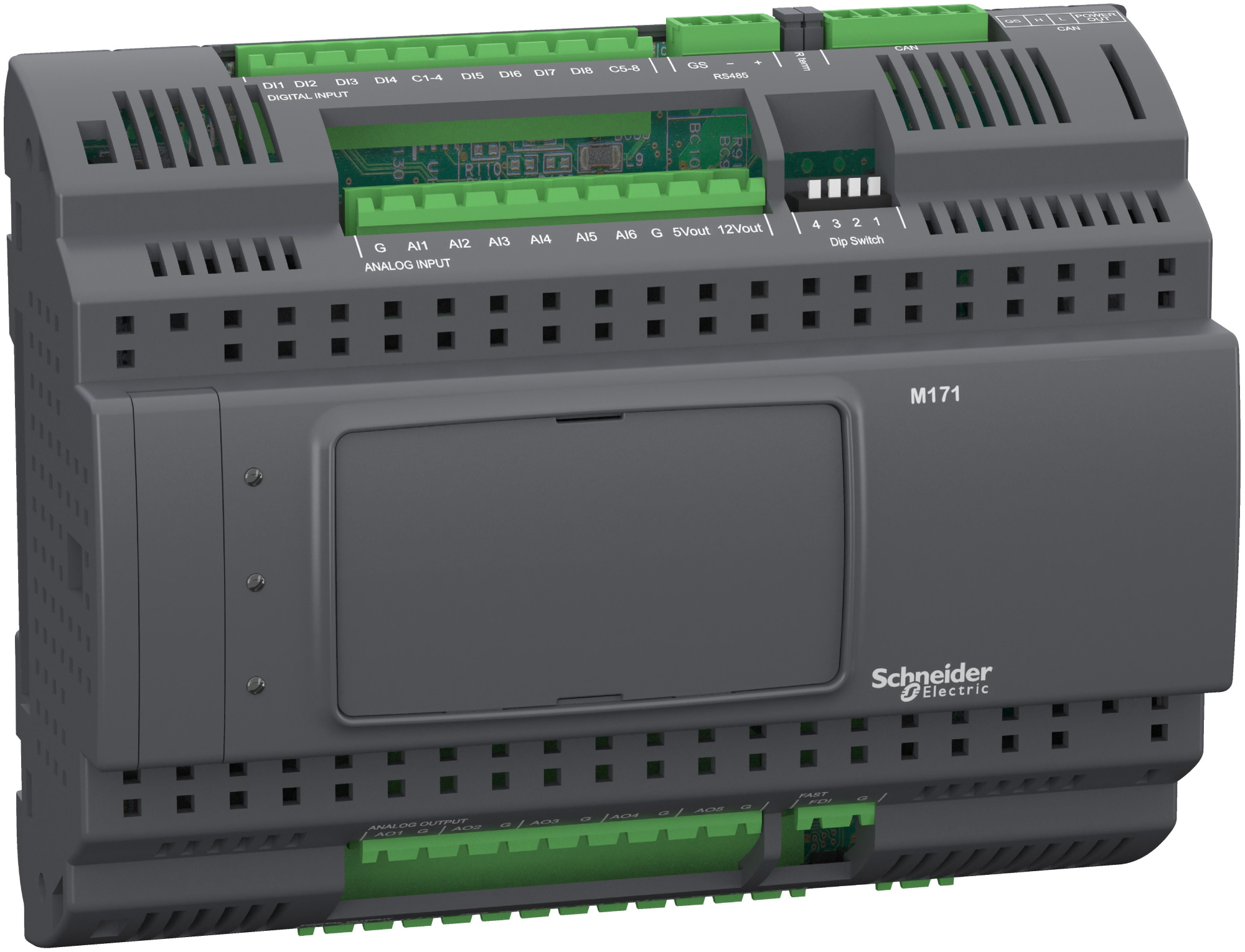 Произв плк м171,без дисплея,27i/o,modbus Schneider Electric, TM171PBM27R