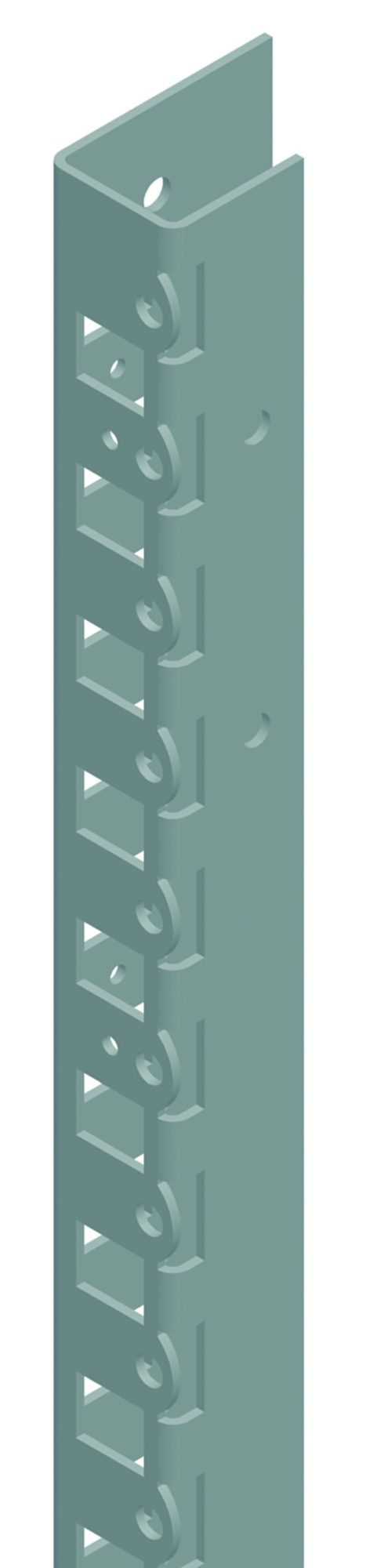 2 горизонтальные рег. рейки 800 Schneider Electric, NSYSMHR8