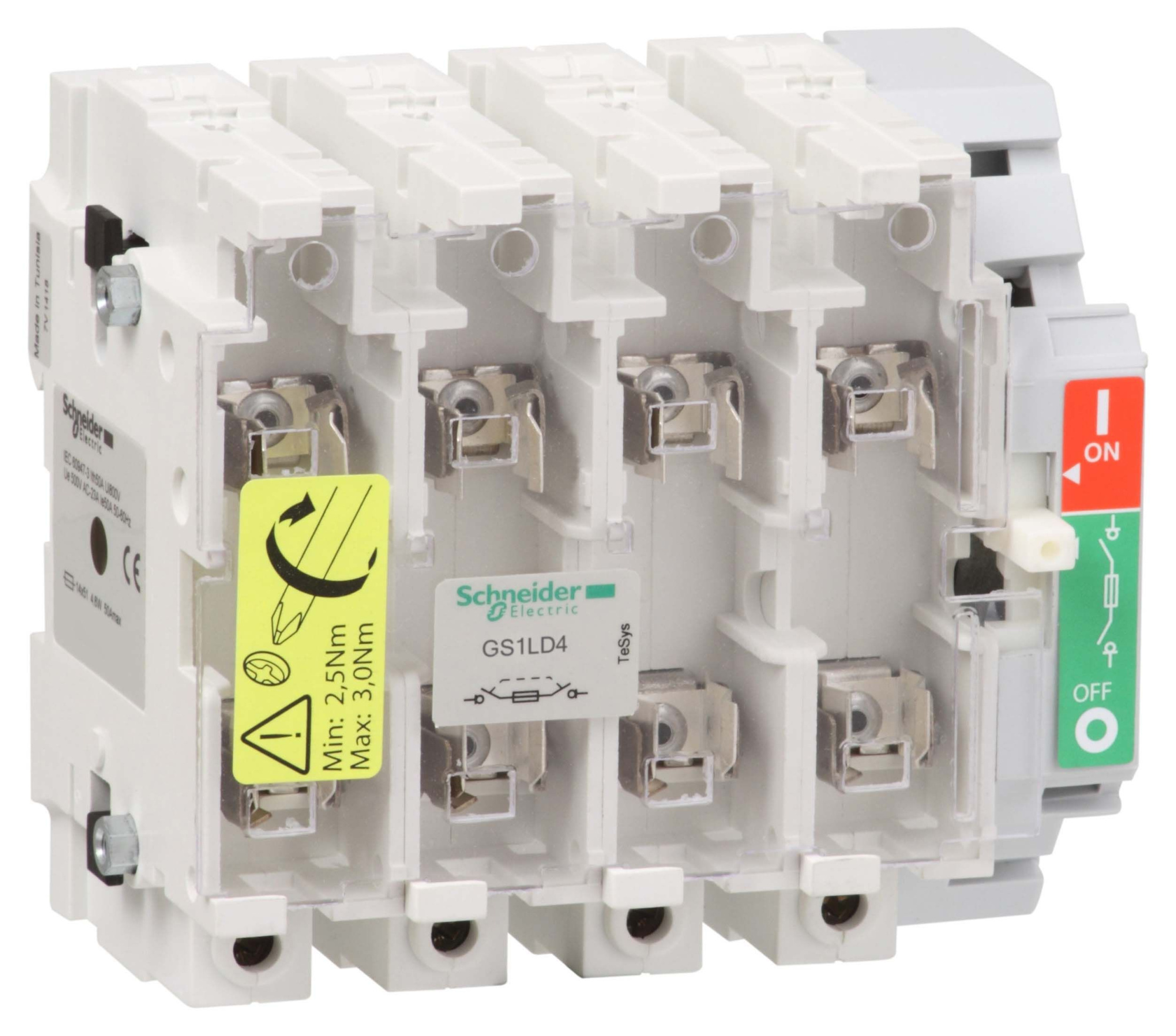 Рубильник 4x160a 0 Schneider Electric, GS1LD4