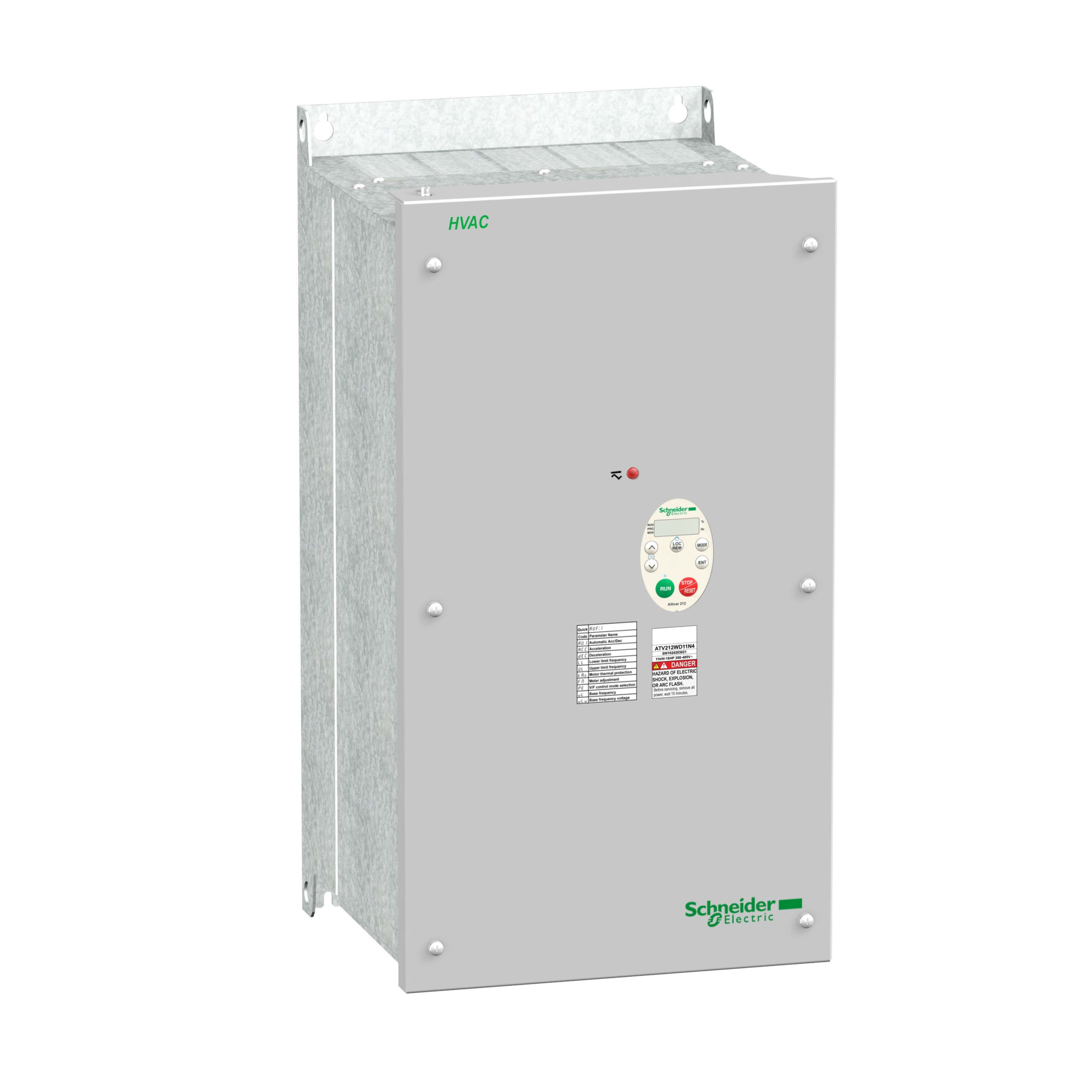 Преобр частот atv212 15квт 480в ip55 эмс Schneider Electric, ATV212WD15N4C