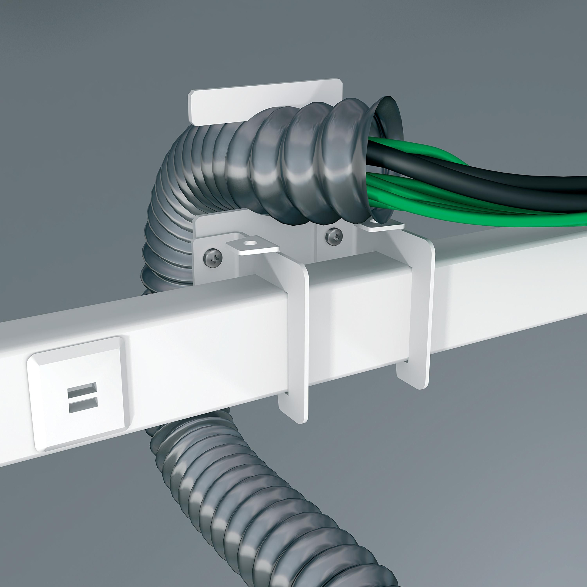 Крепление гофротрубы к шинопроводу Schneider Electric, ISM20815