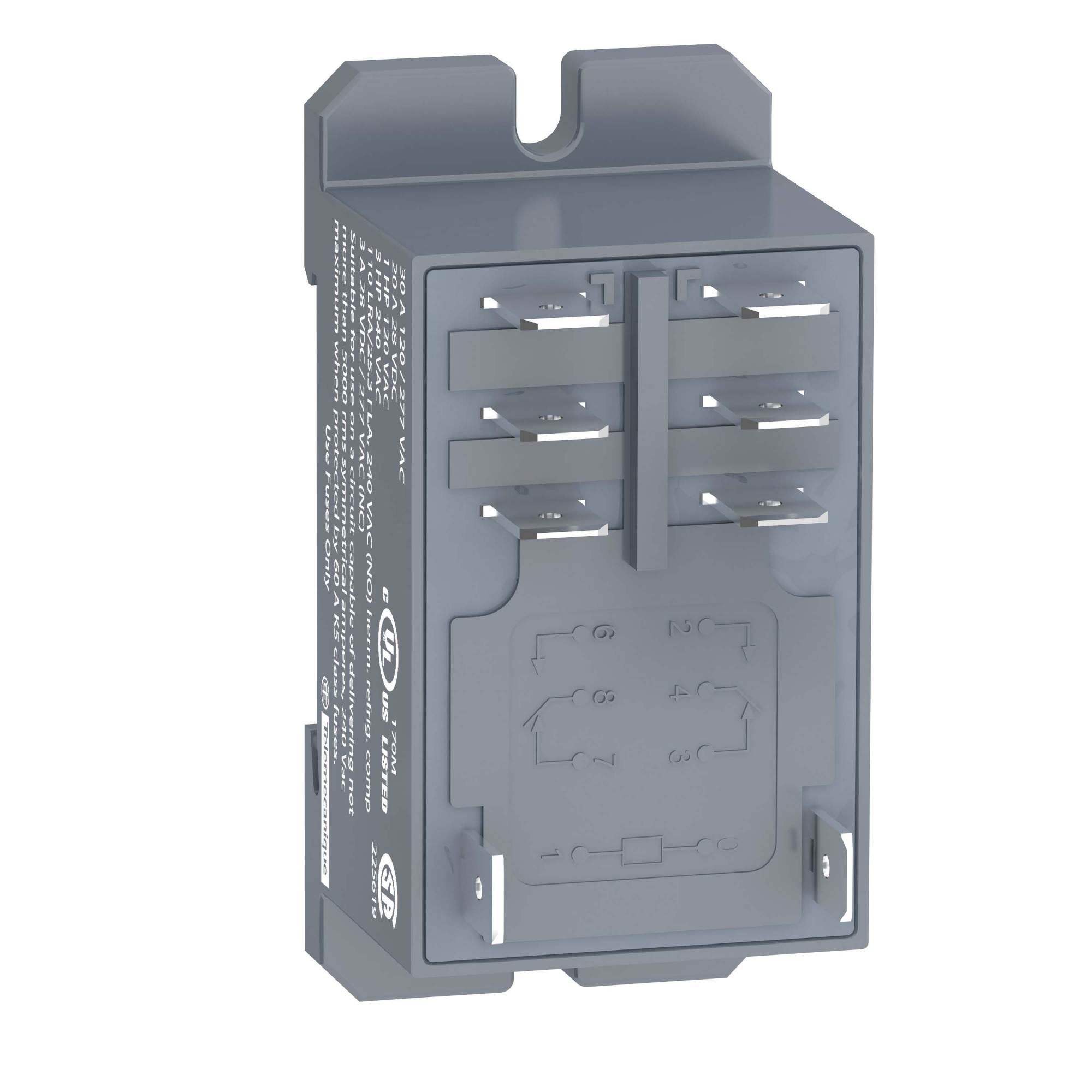 Силовое реле 2 перекидных контакта, катушка 230в перем тока Schneider Electric, RPF2BP7