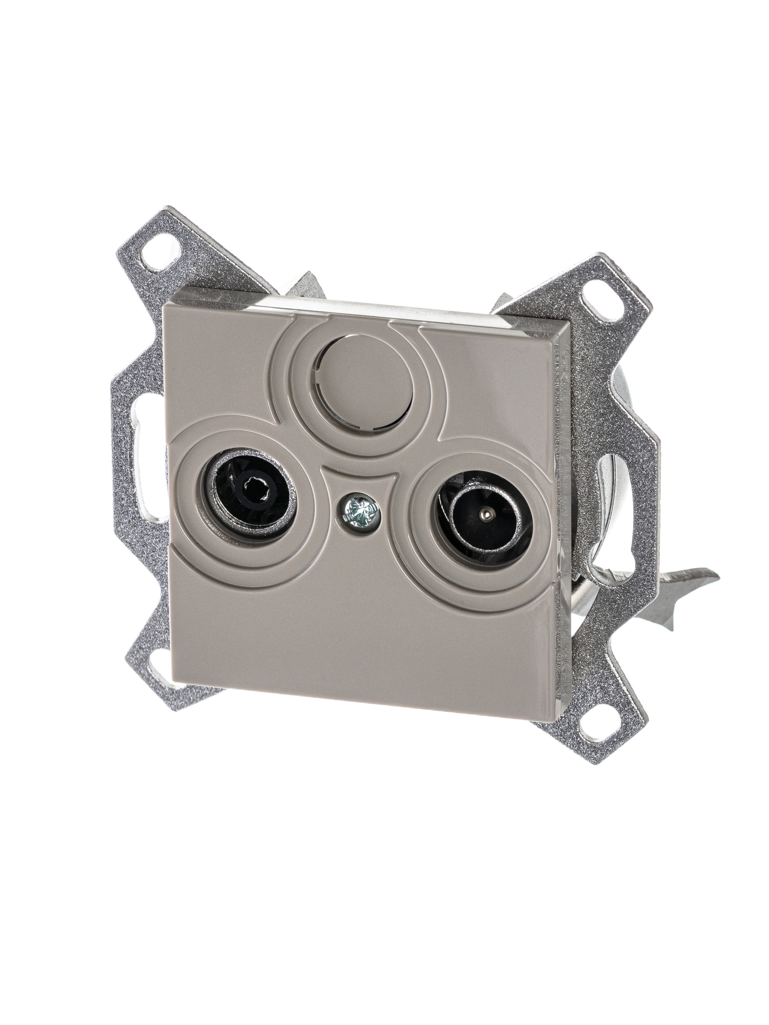 5011H-A03503 18W Розетка TV-R, оконечная, Levit, кофе макиато ABB, 2CHH083503A6018