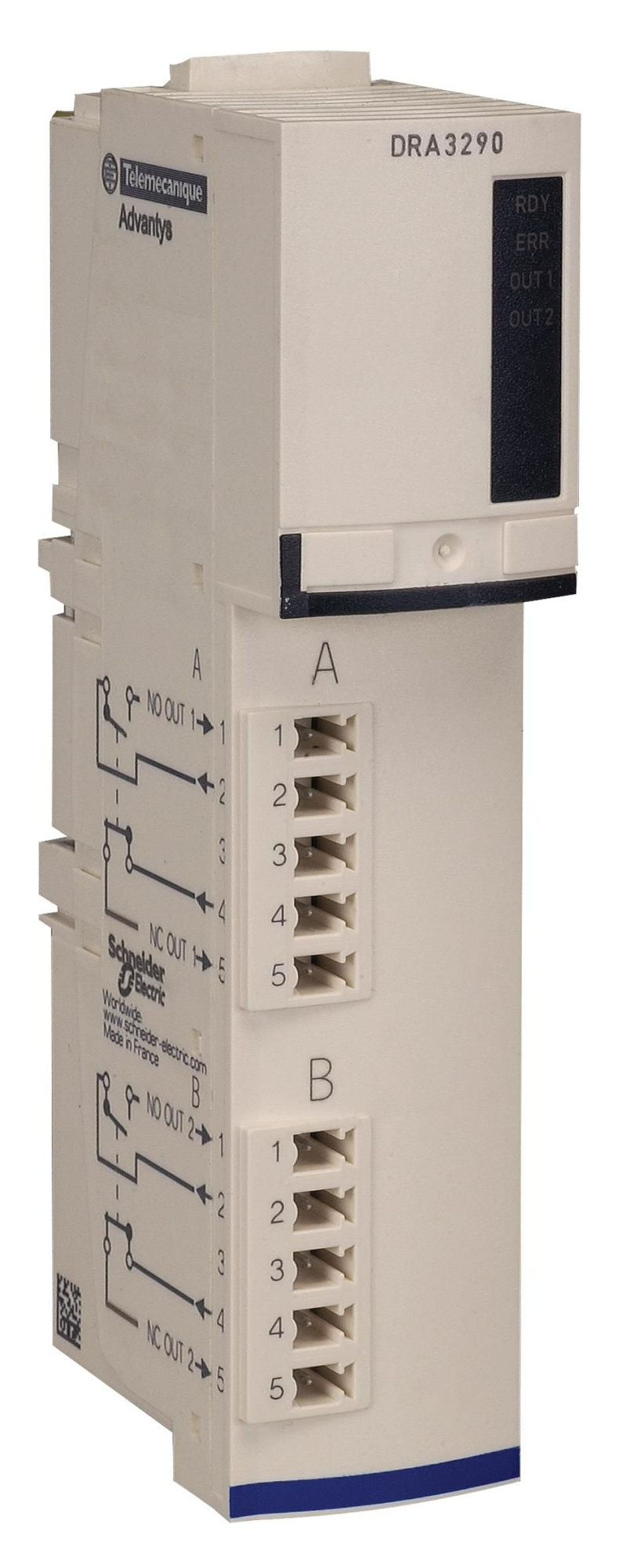 Модуль дискр. вых. реле, 2 кан (kомпл) Schneider Electric, STBDRA3290K