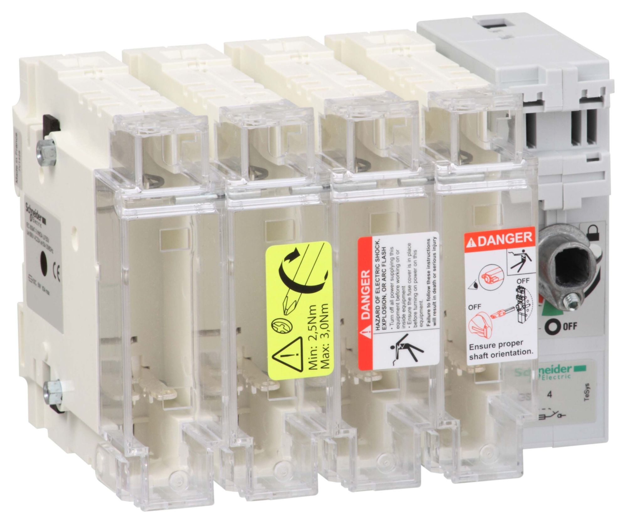 Корп. вкл-раз-предох.4p.размер 00с.63a Schneider Electric, GS2G4